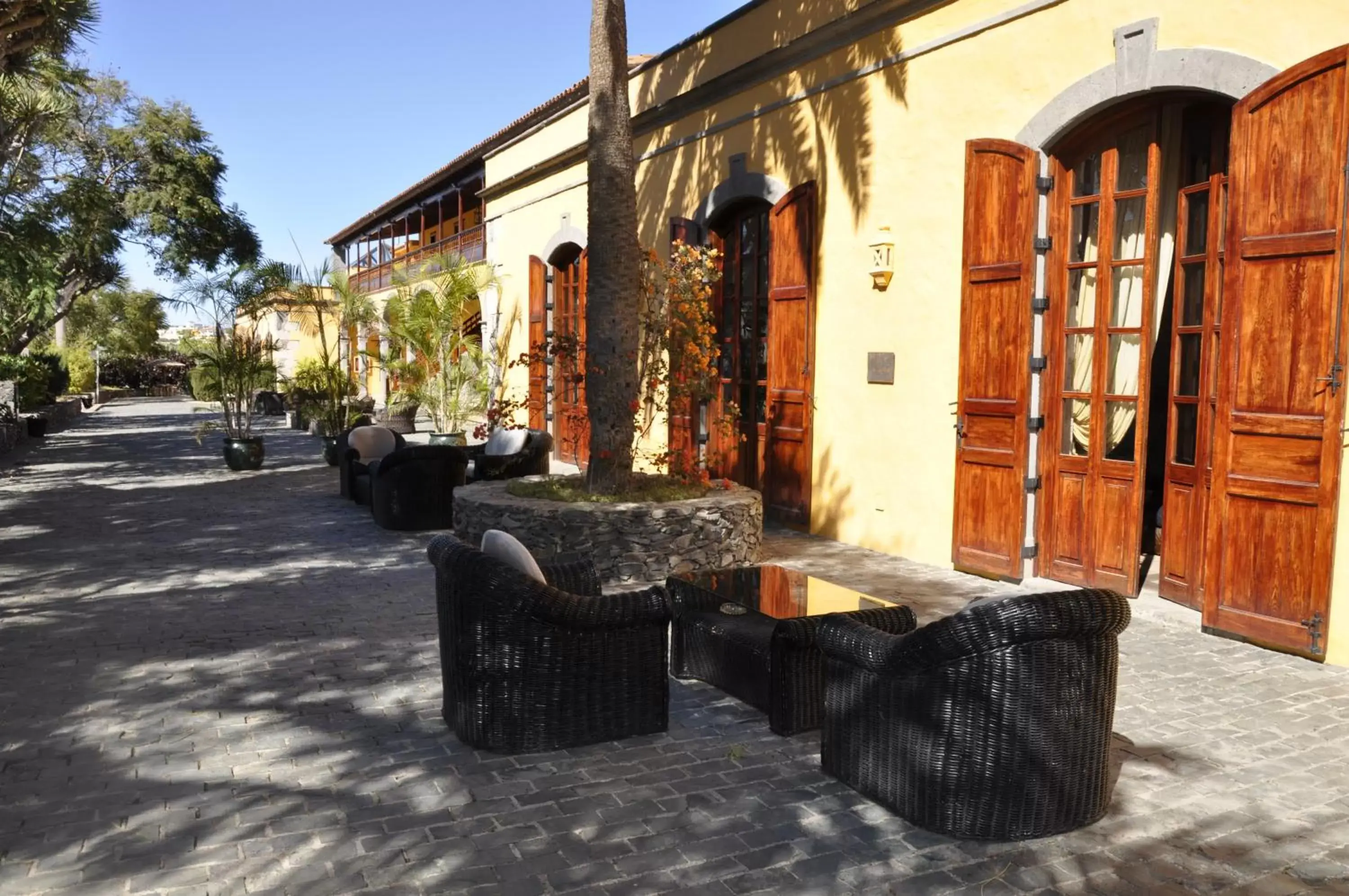 Patio in Hotel Rural Hacienda del Buen Suceso