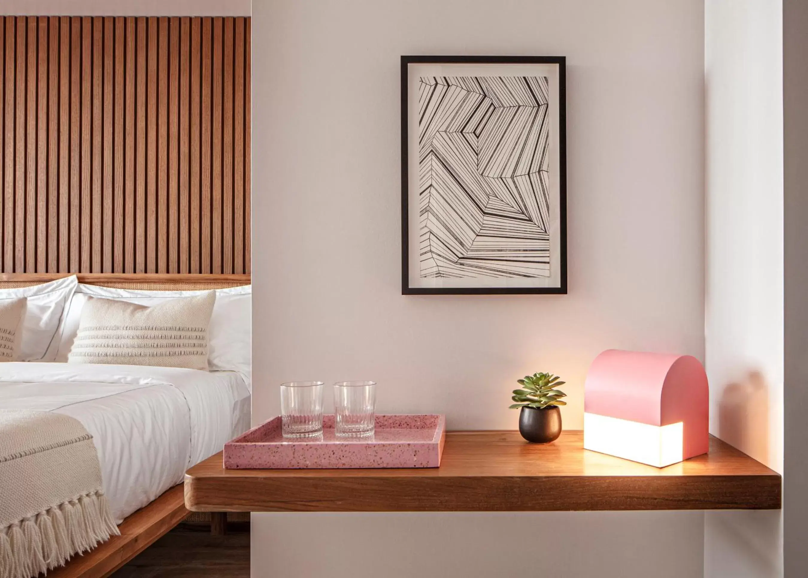 Bedroom, Bed in The Rockaway Hotel Bedroom, Bed in The Rockaway Hotel