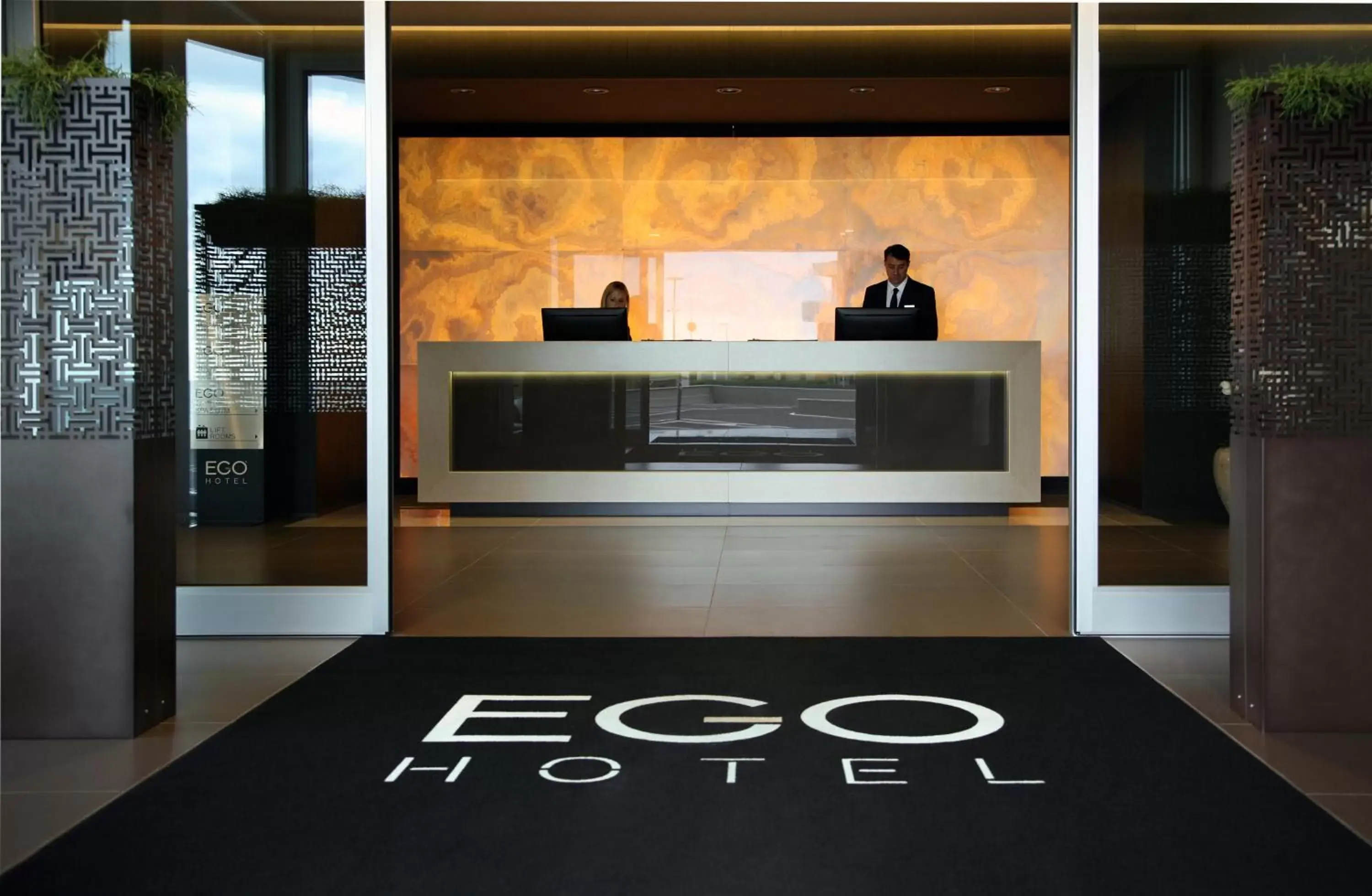 People in Ego Hotel