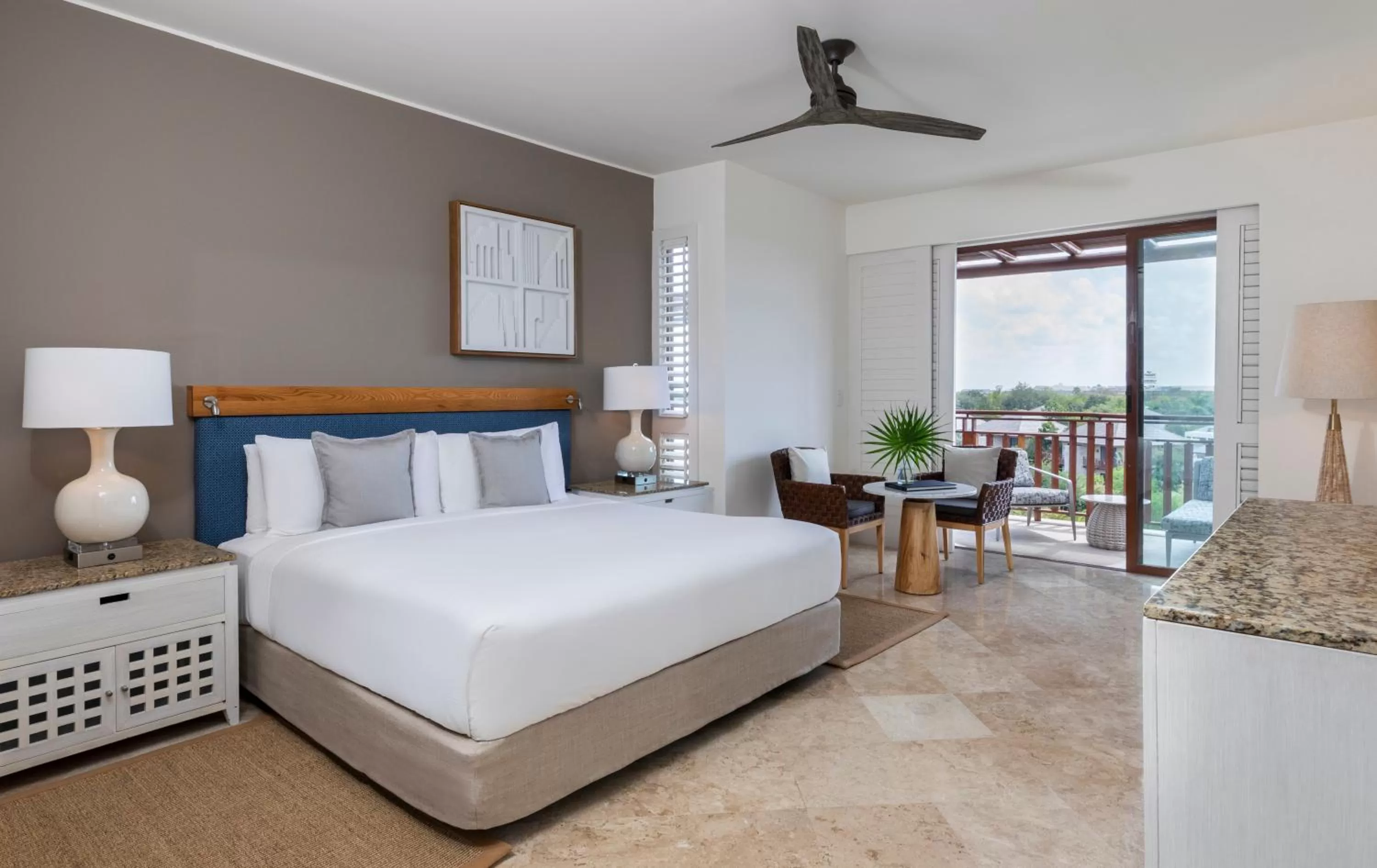 Bedroom, Bed in Fairmont Mayakoba Riviera Maya - All Inclusive