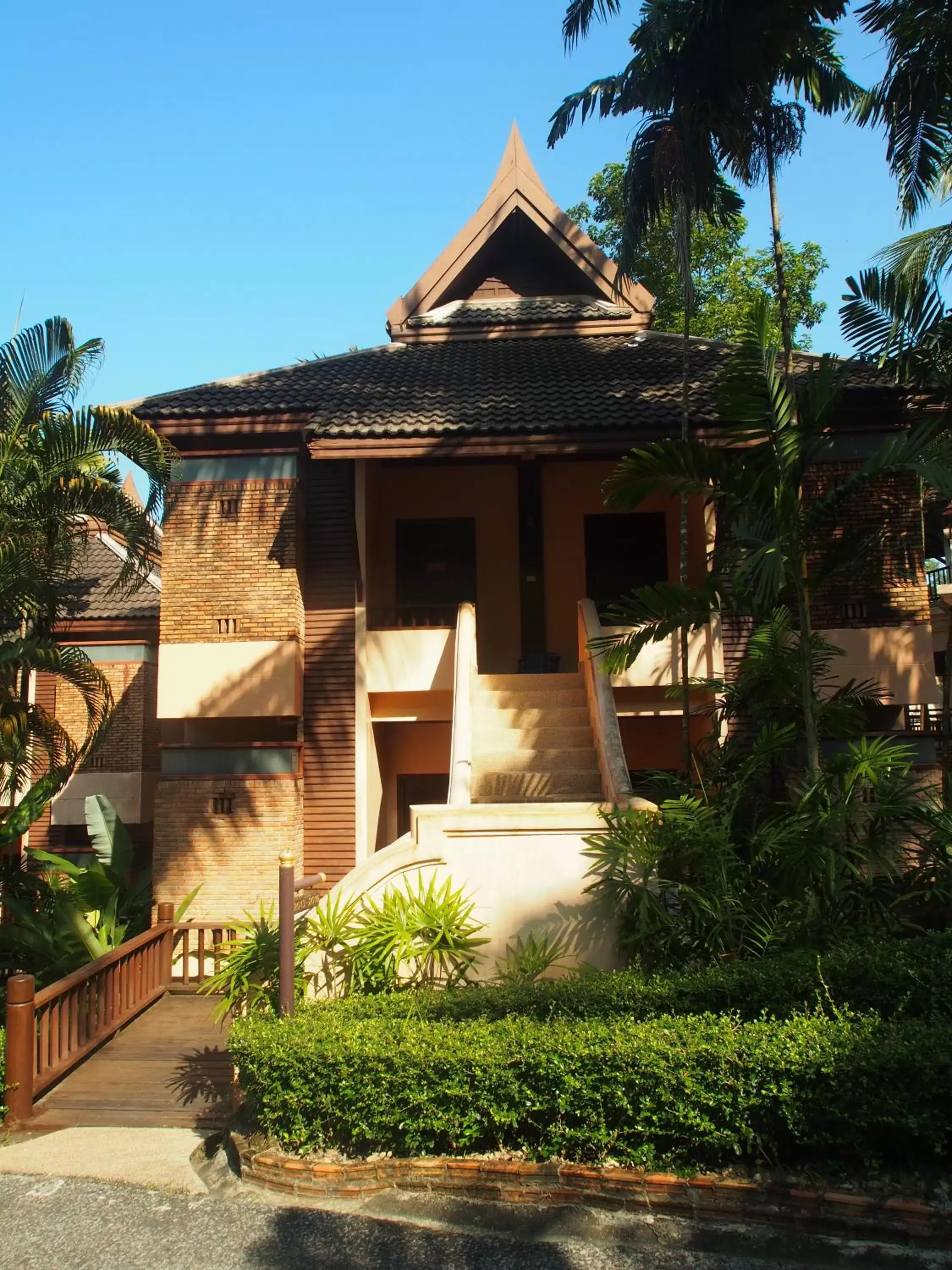 Garden, Property Building in Khaolak Palm Beach Resort