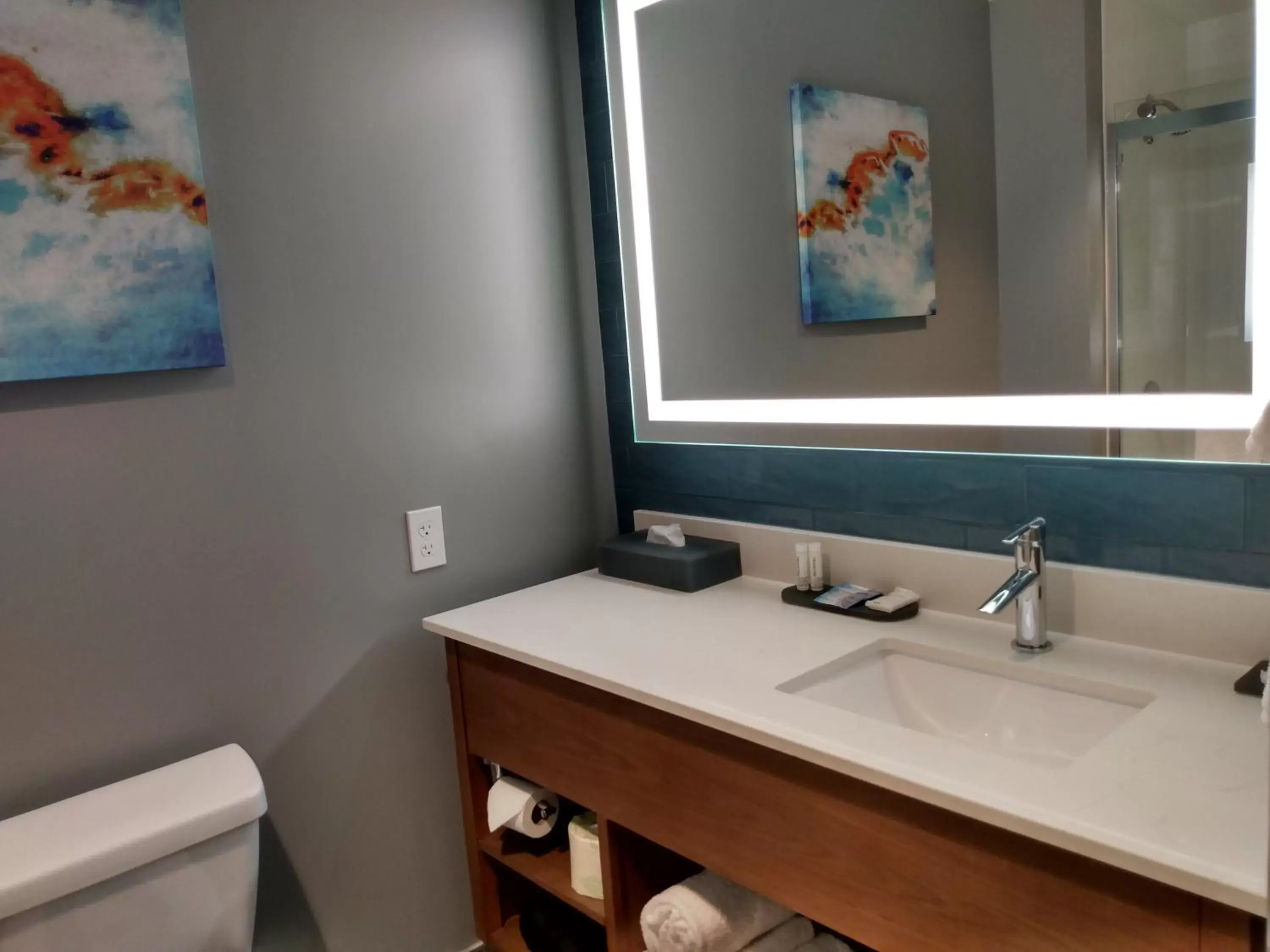 Bathroom in La Quinta Inn & Suites by Wyndham Bardstown
