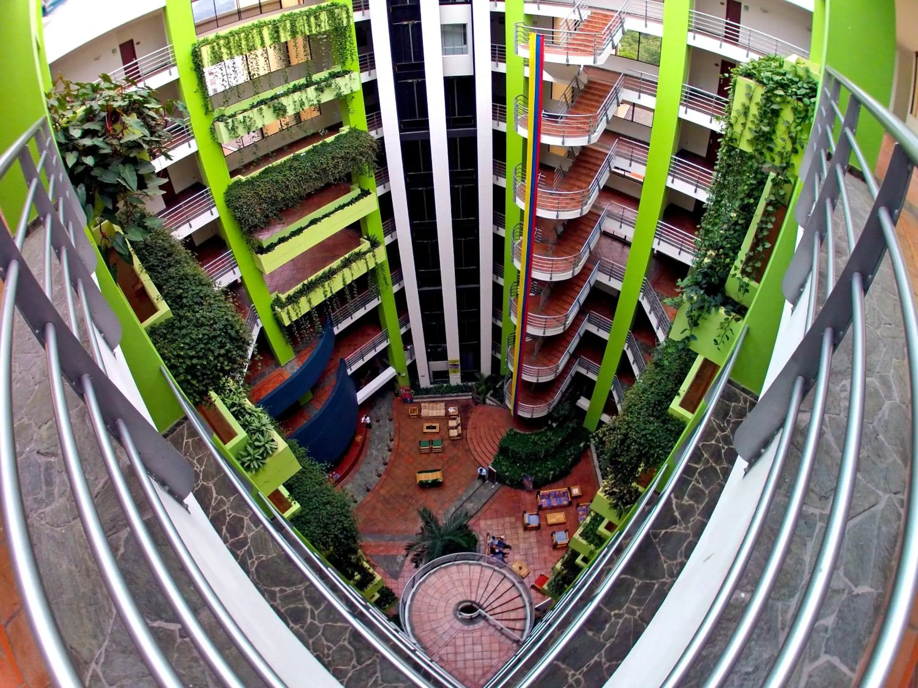 Bird's eye view in Armenia Hotel