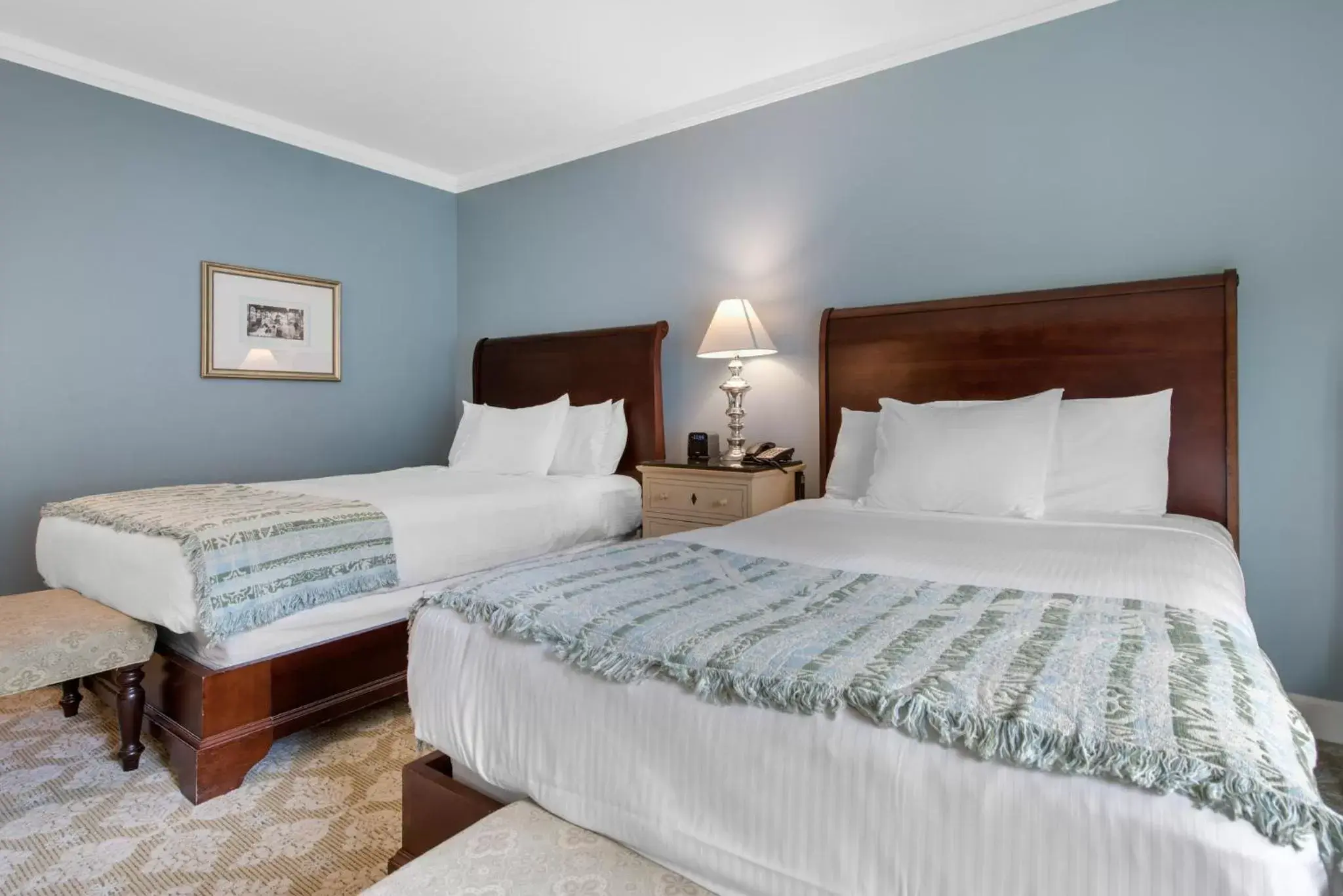 Photo of the whole room, Bed in Omni Bedford Springs Resort