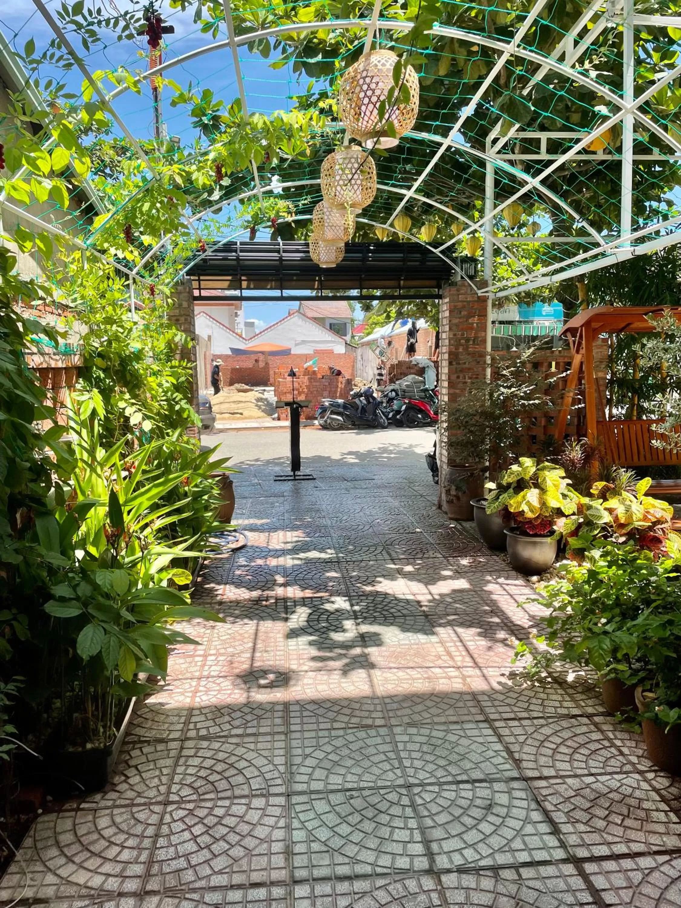 Garden in Hoi An Golden Bamboo An Bang Beach Villa & Spa