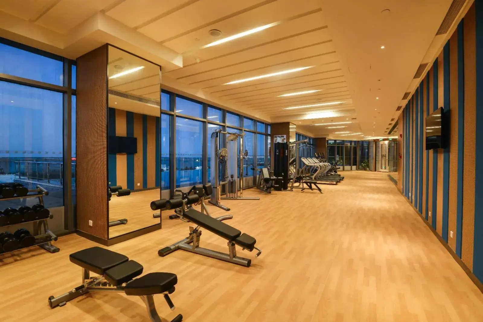 Fitness centre/facilities, Fitness Center/Facilities in Holiday Inn Haikou West Coast, an IHG Hotel