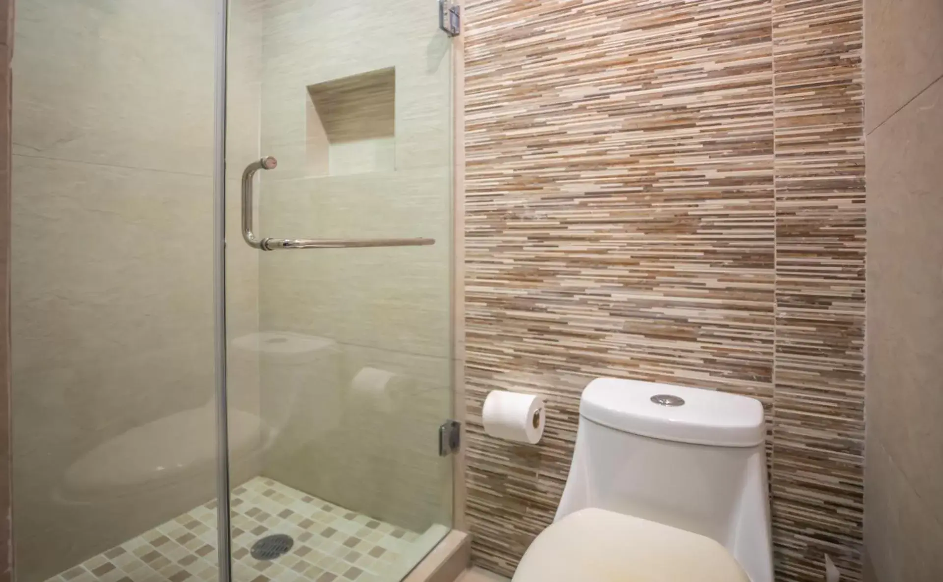 Bathroom in Beachfront Penthouses by LivIN Cancun