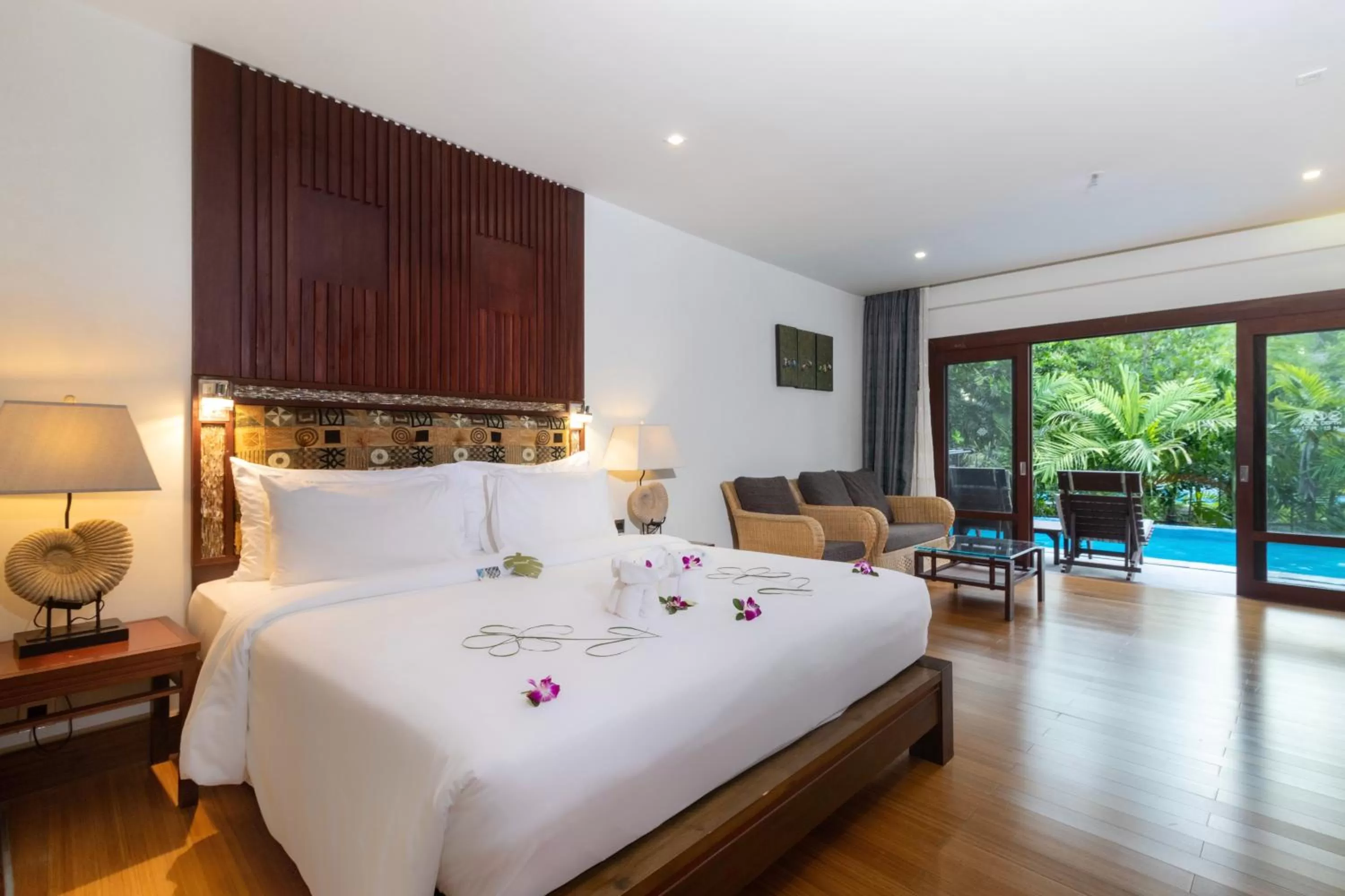 Property building, Bed in The Haven Khao Lak