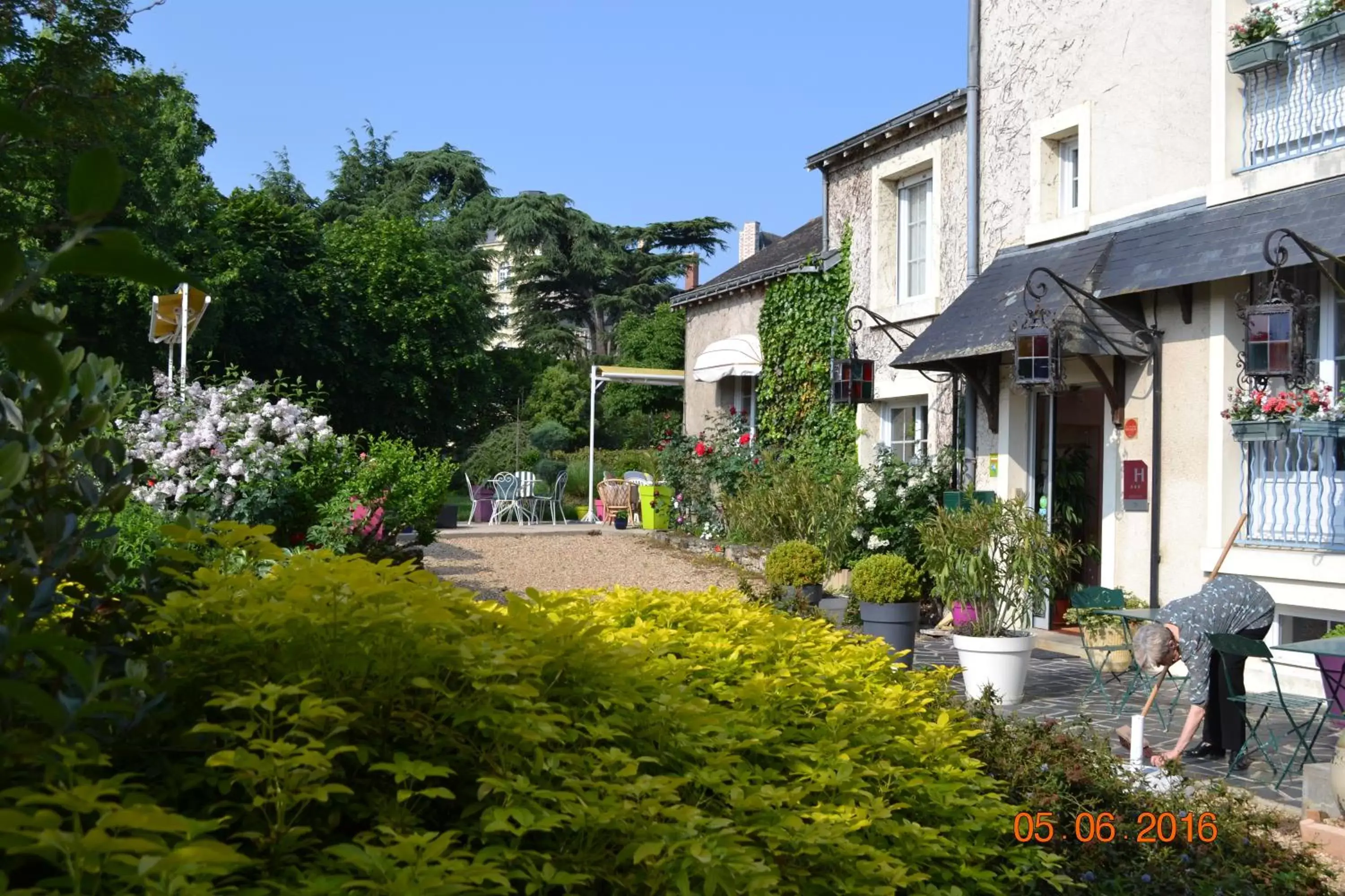 Garden, Patio/Outdoor Area in Hôtel Le Castel