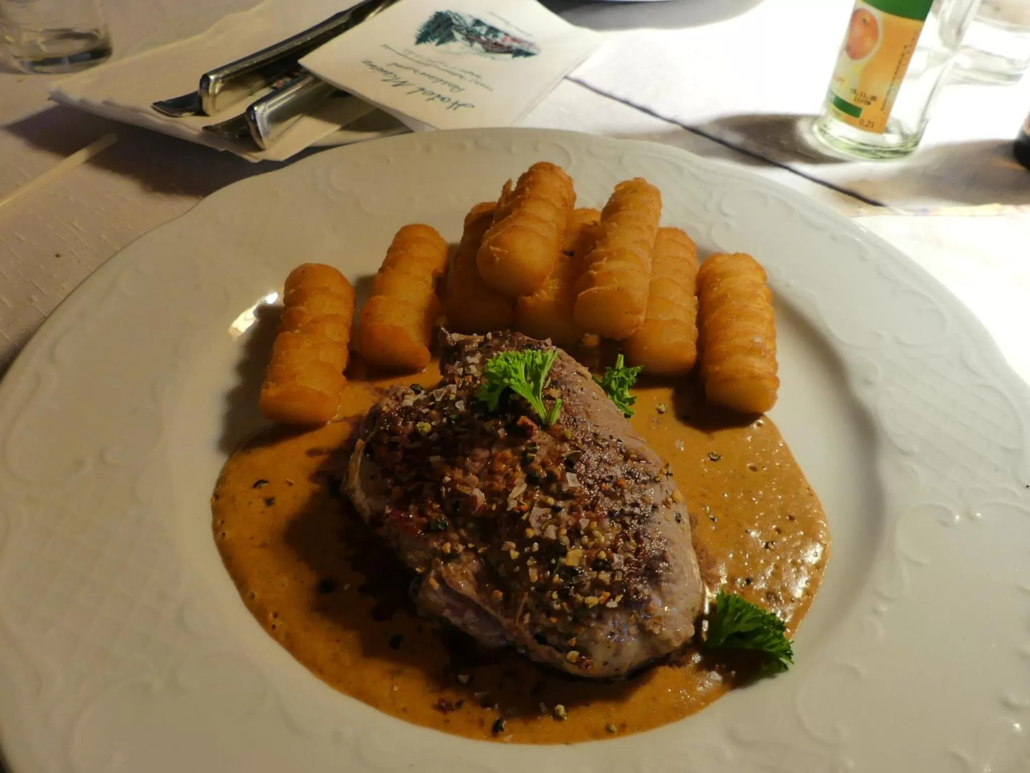Food and drinks, Food in Hotel Maien