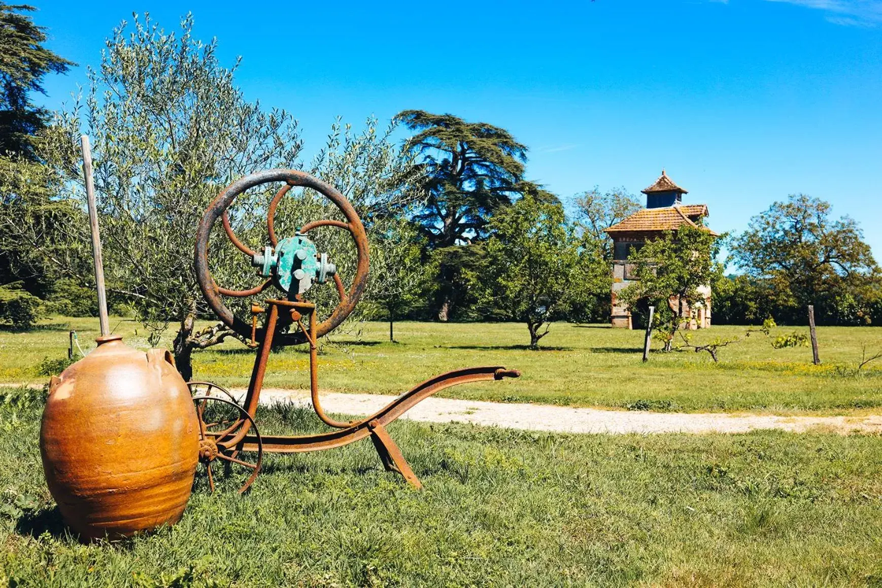 Garden in La Maison du Saula