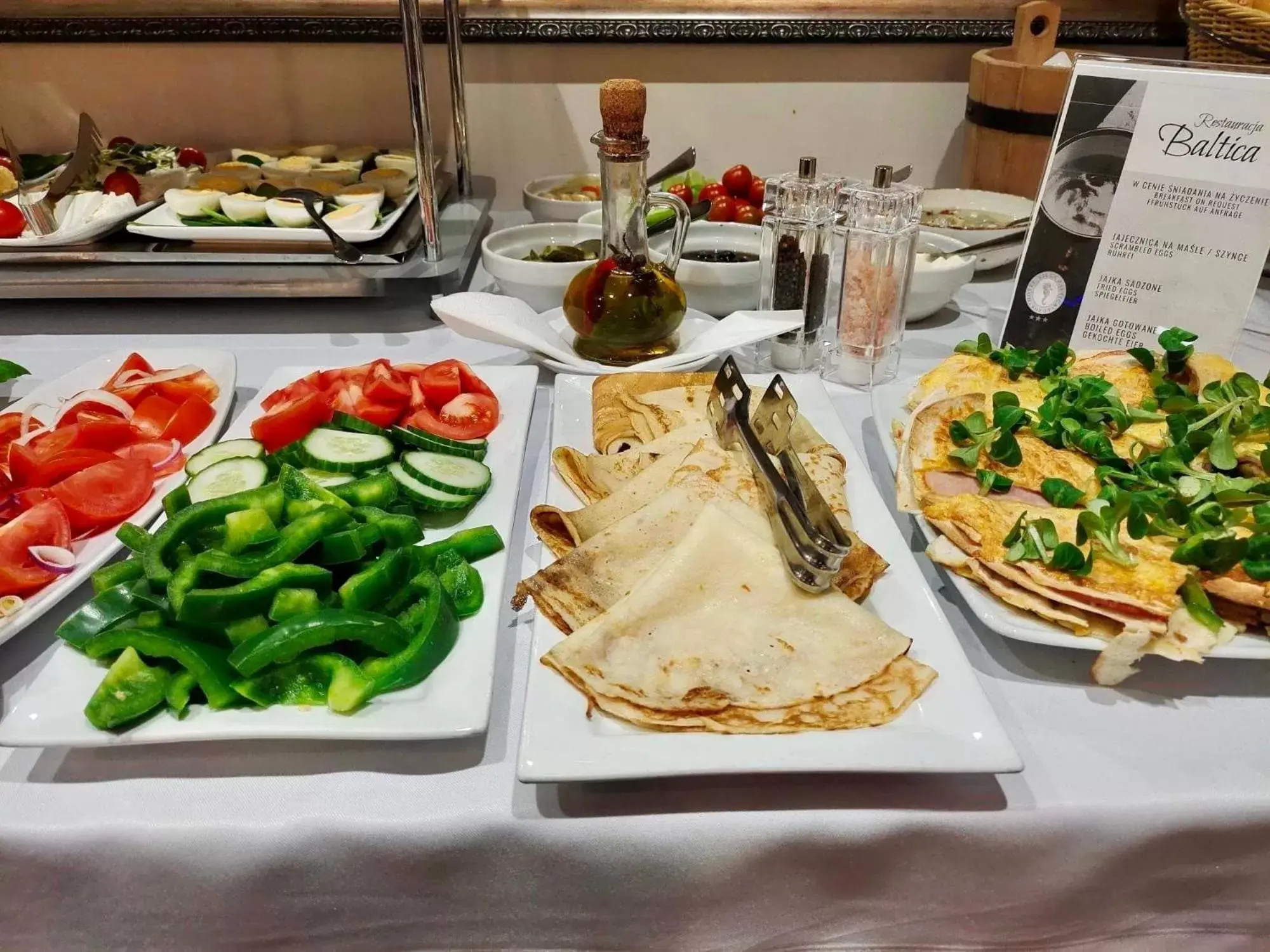 Food in Hotel Villa Baltica