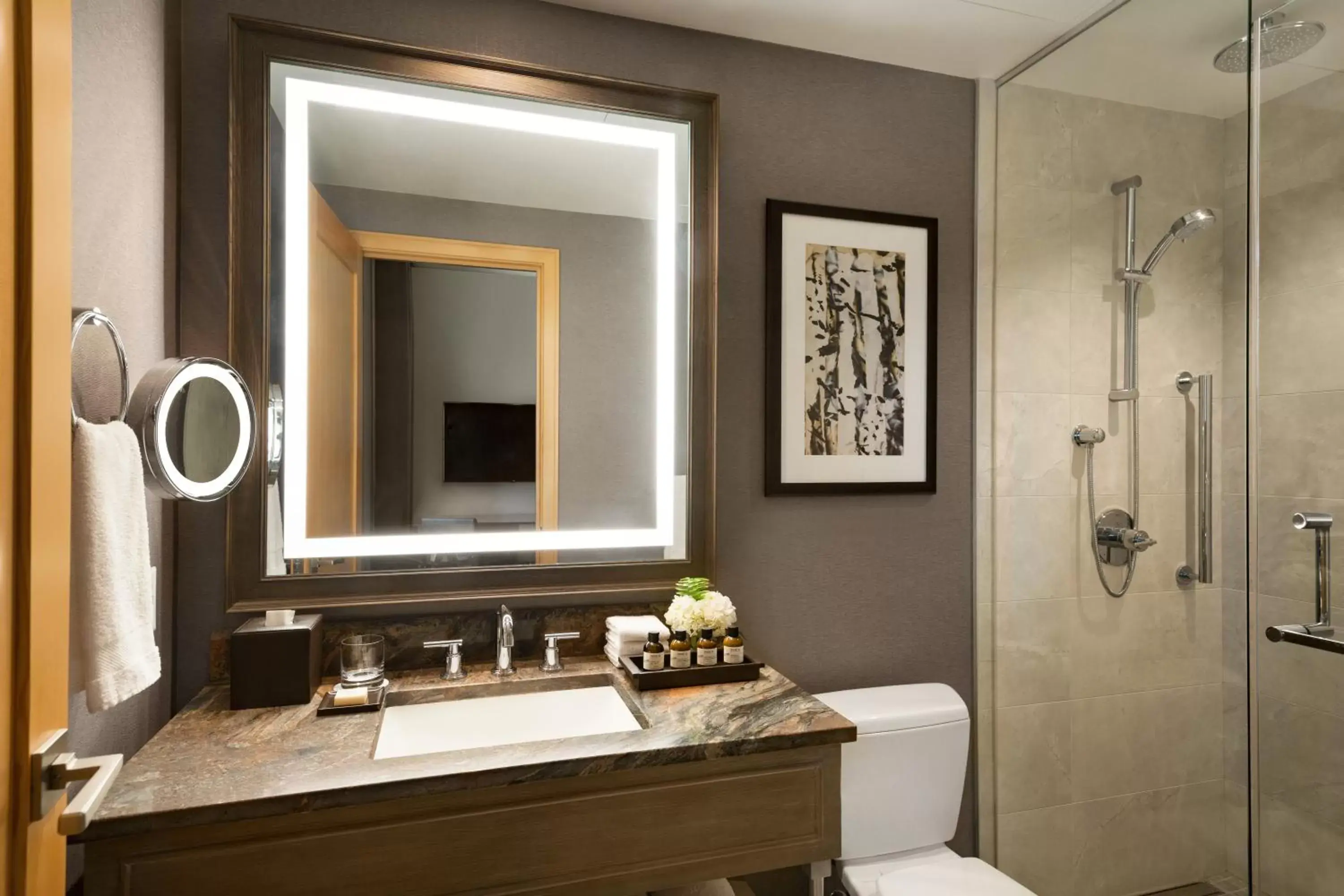 Bathroom in Fairmont Jasper Park Lodge