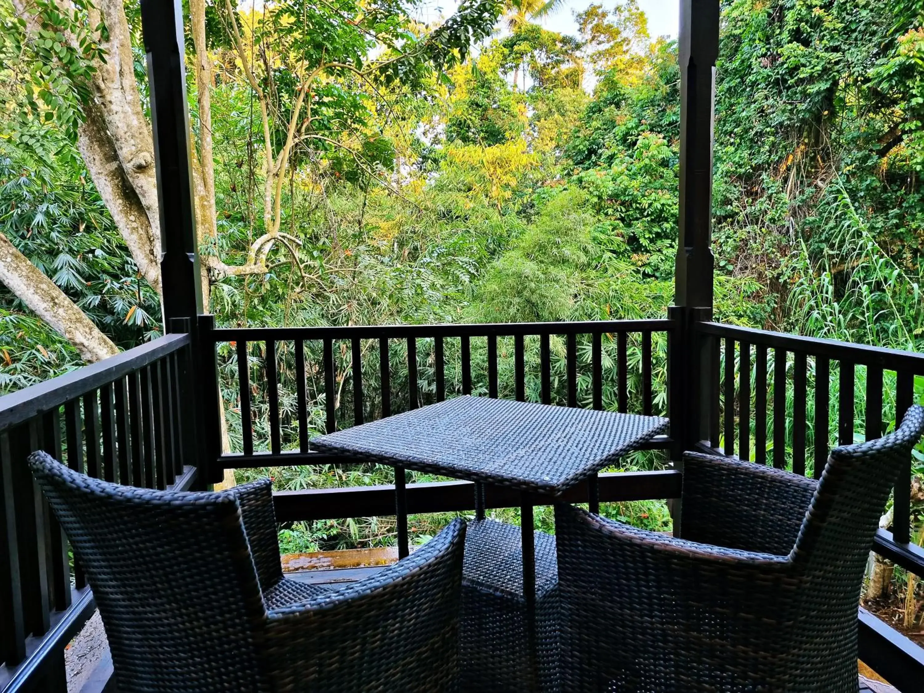 Patio, Balcony/Terrace in BeingSattvaa Luxury Ubud - CHSE Certified