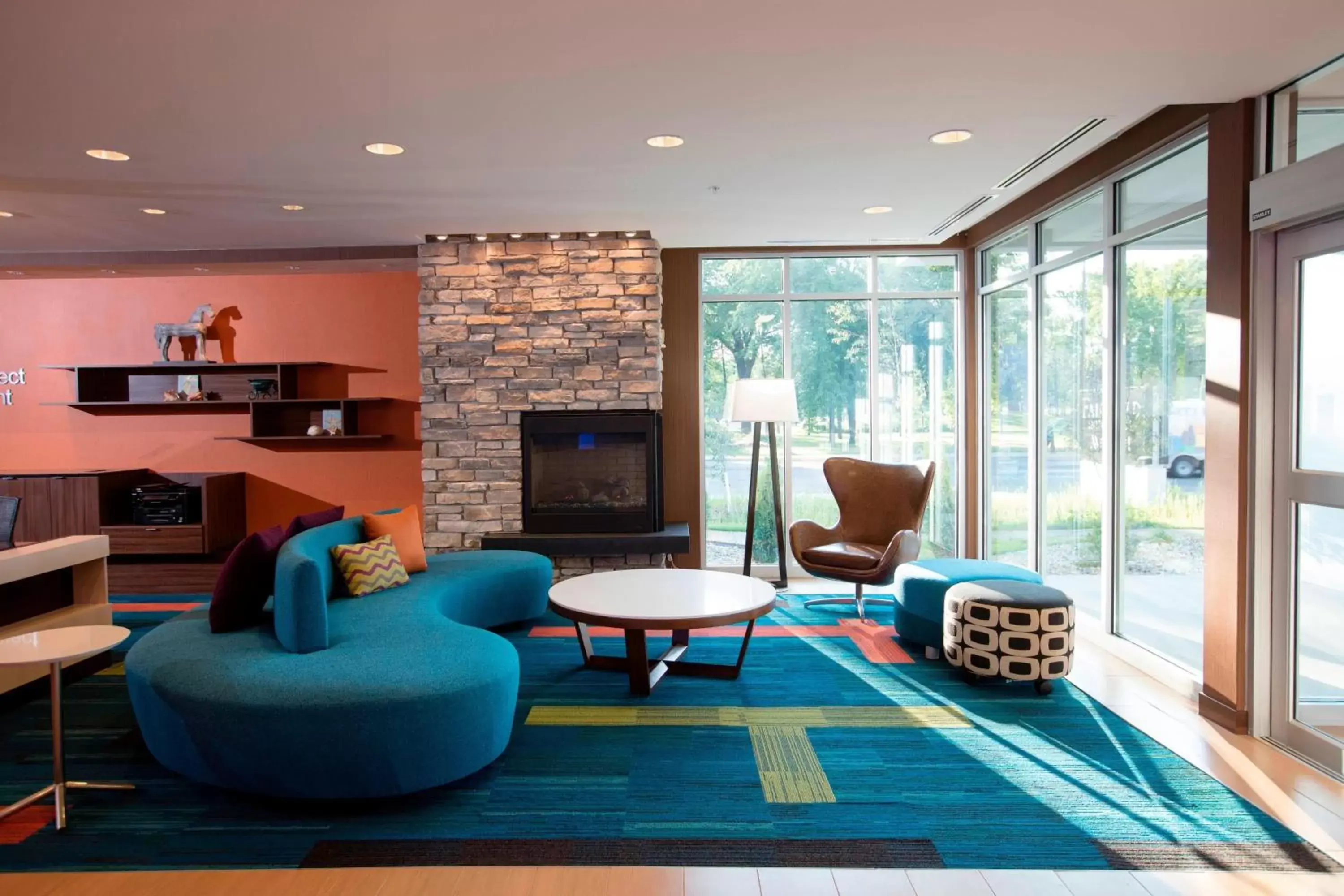 Lobby or reception, Seating Area in Fairfield Inn & Suites by Marriott Detroit Lakes