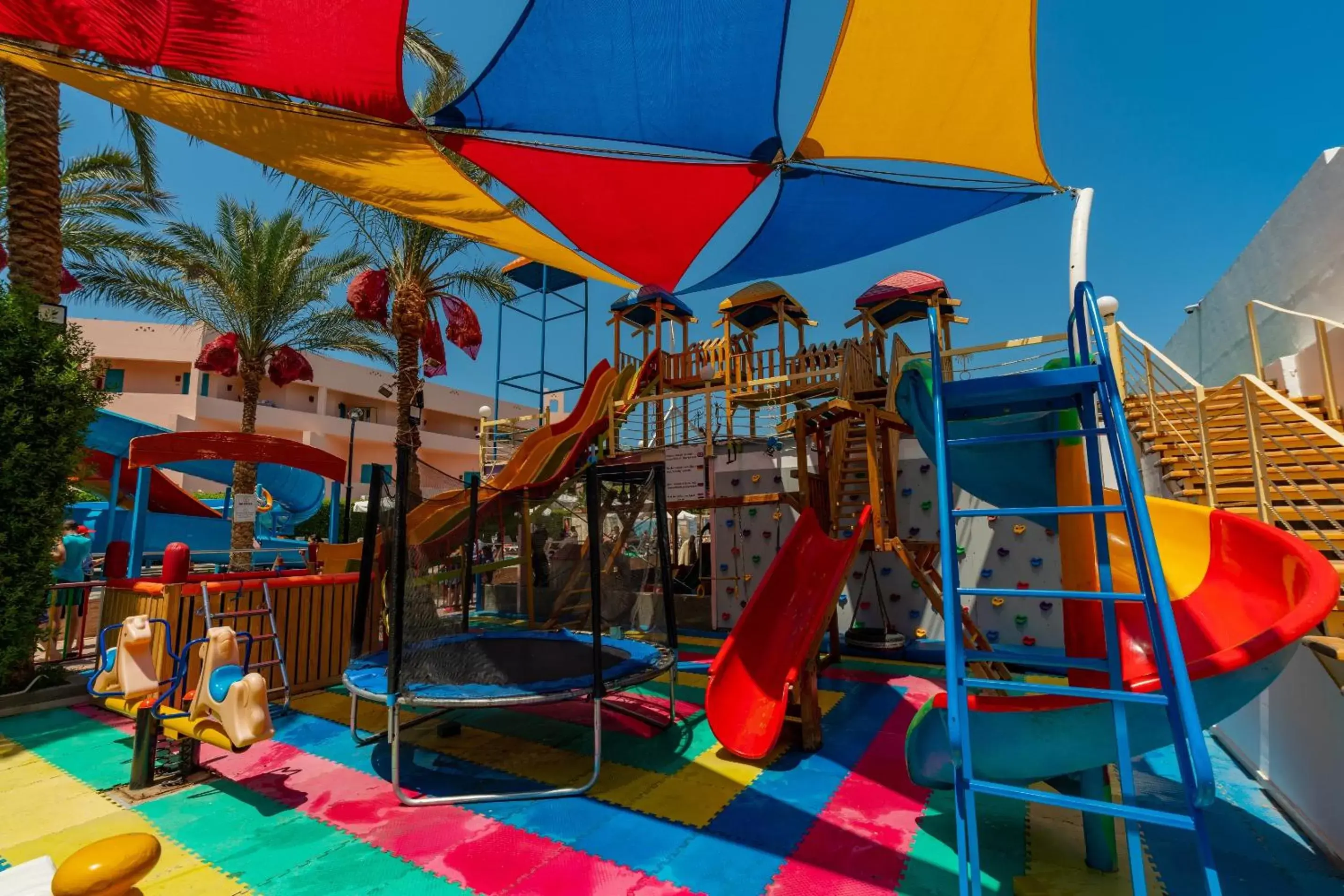 Children play ground, Water Park in MinaMark Beach Resort for Families and Couples Only