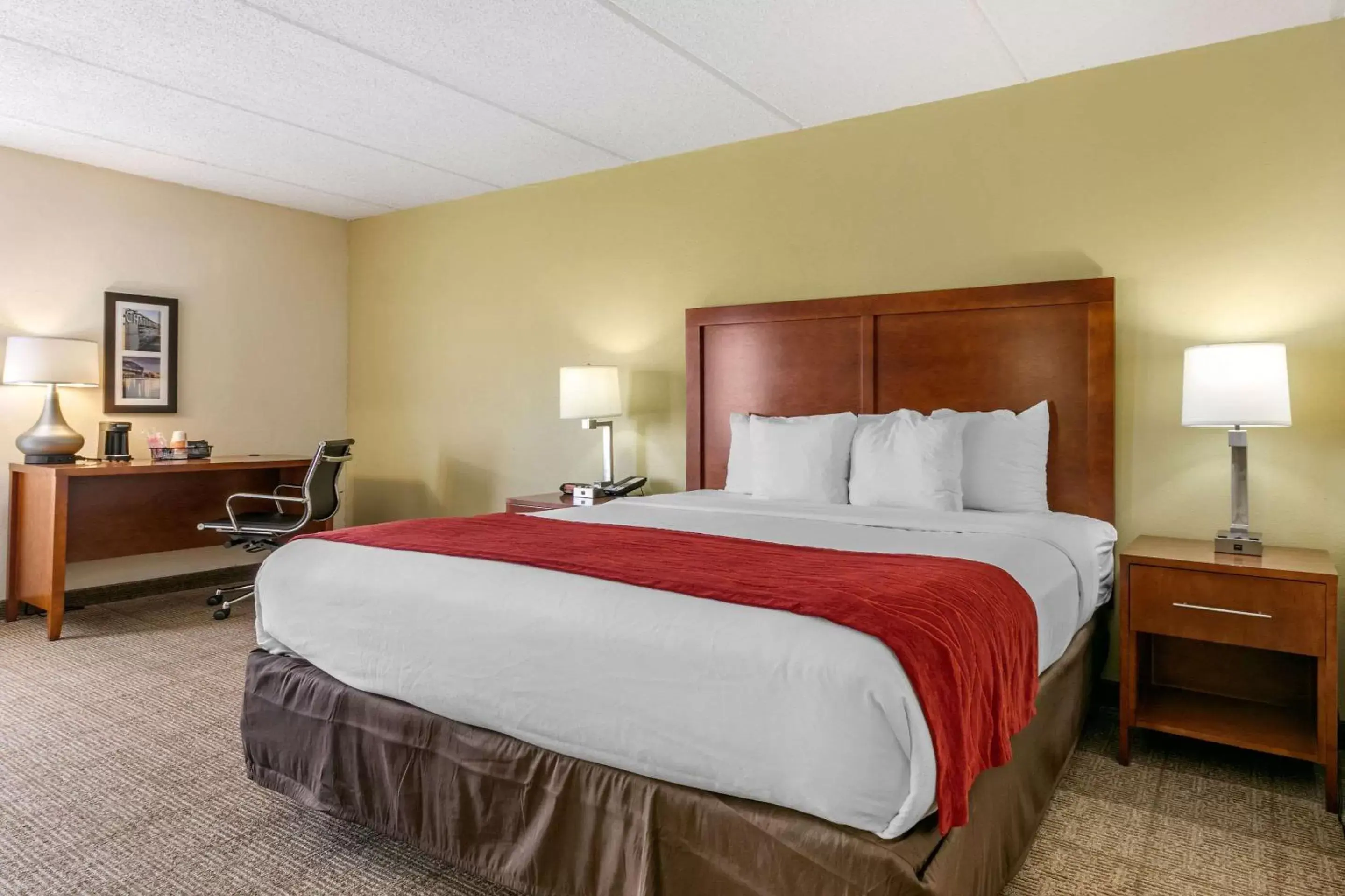 Photo of the whole room, Bed in Comfort Inn Downtown Chattanooga