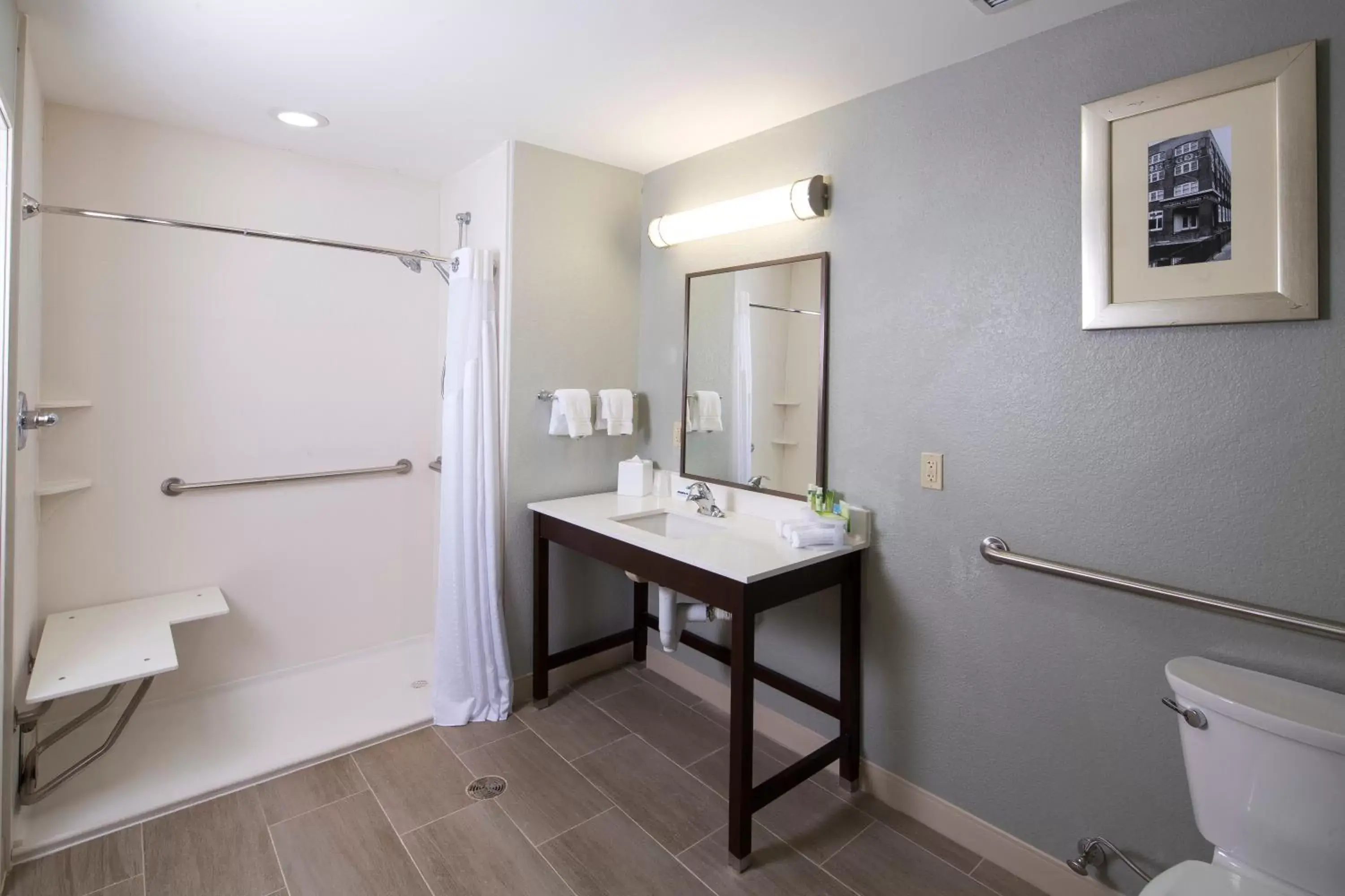 Bathroom in Holiday Inn Express & Suites Oklahoma City Downtown - Bricktown, an IHG Hotel