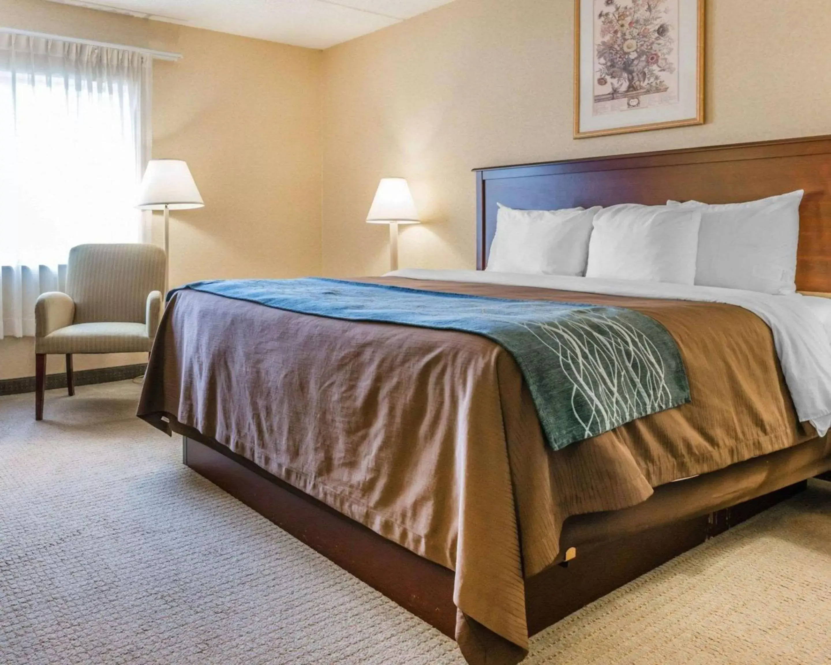 Photo of the whole room, Bed in Rodeway Inn Mercer