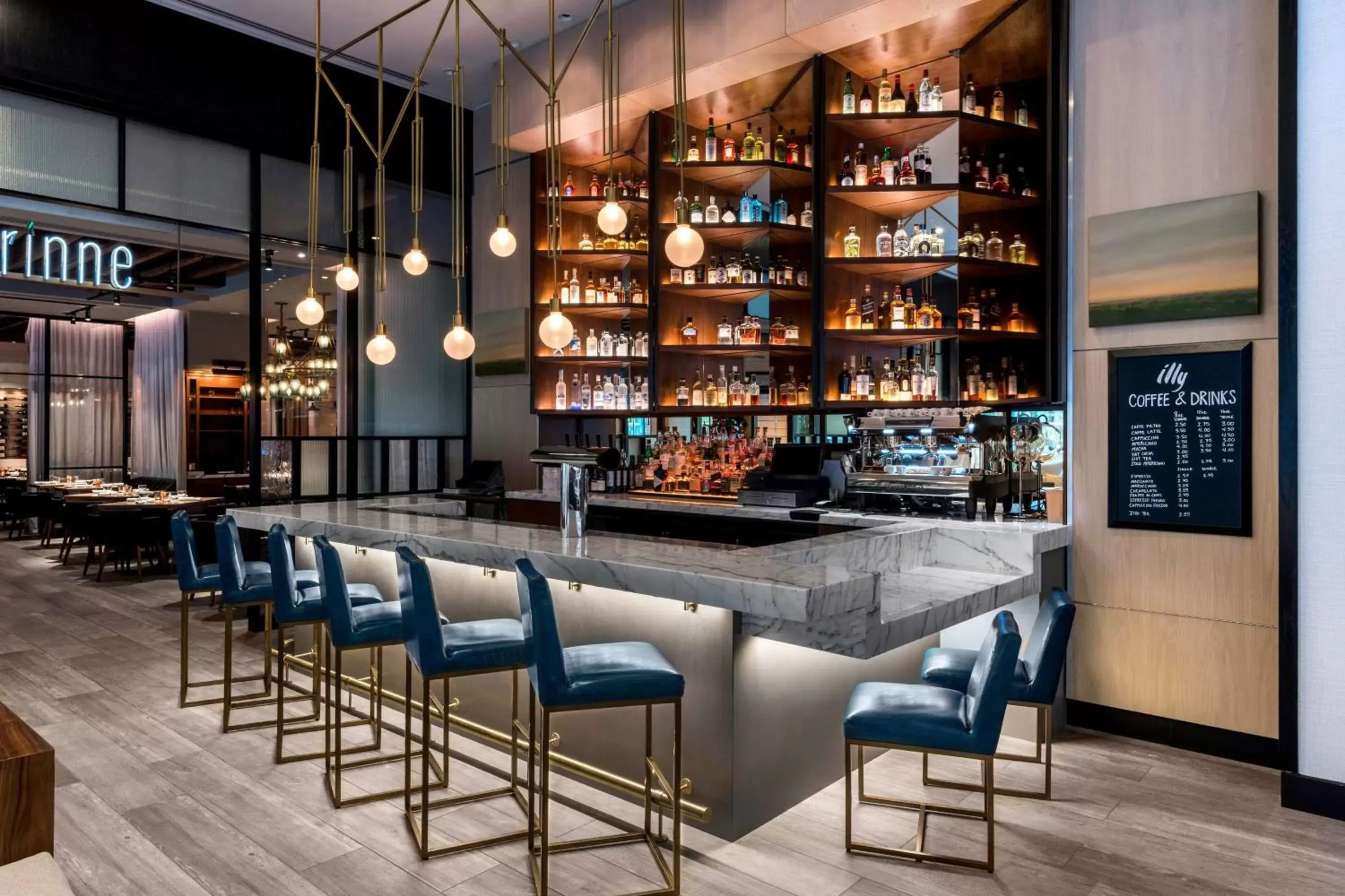 Lobby or reception, Lounge/Bar in Le Méridien Denver Downtown