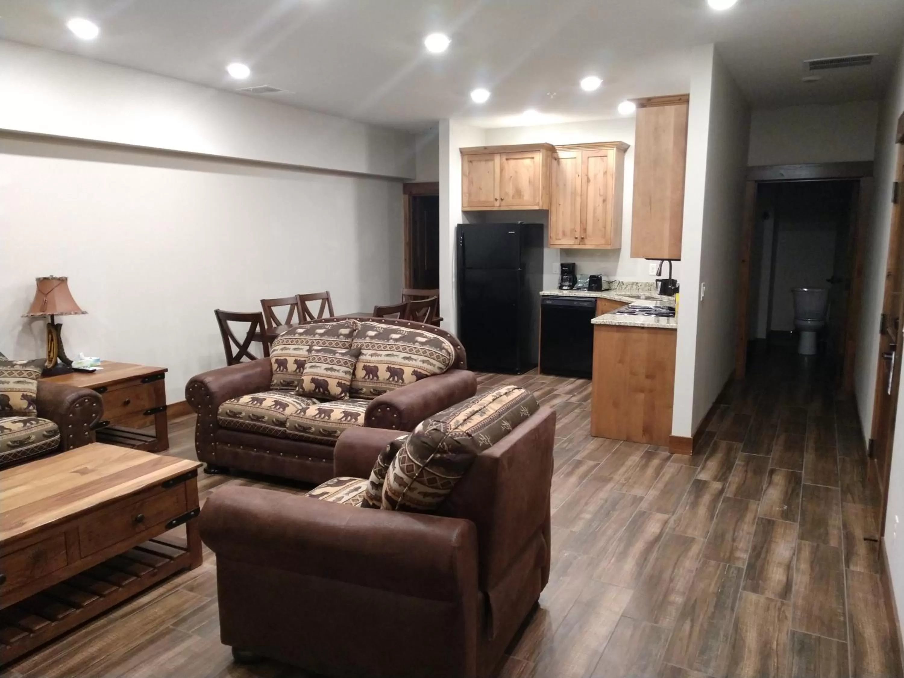 Kitchen or kitchenette in Sawtelle Mountain Resort