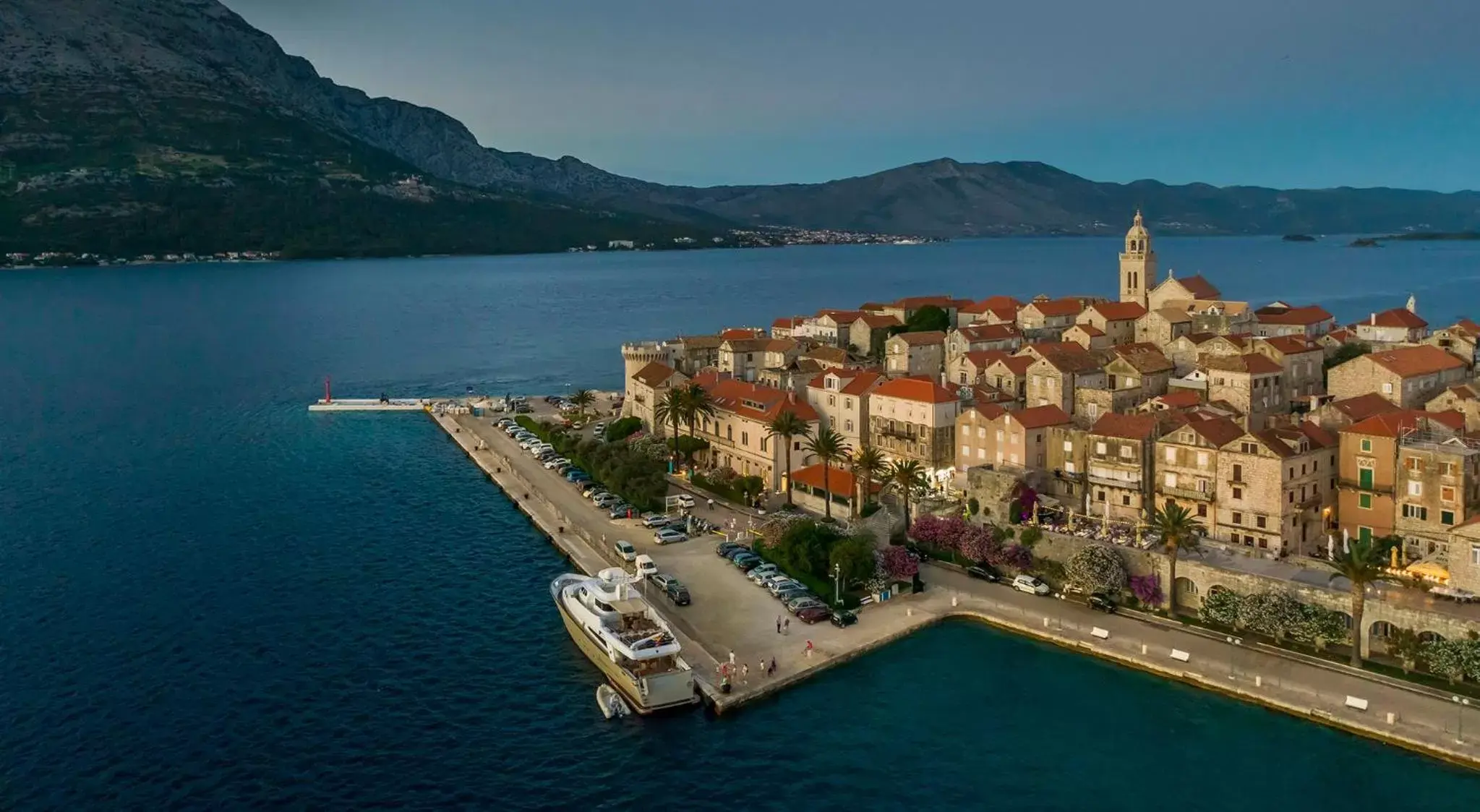 Bird's eye view, Bird's-eye View in Aminess Korcula Heritage Hotel