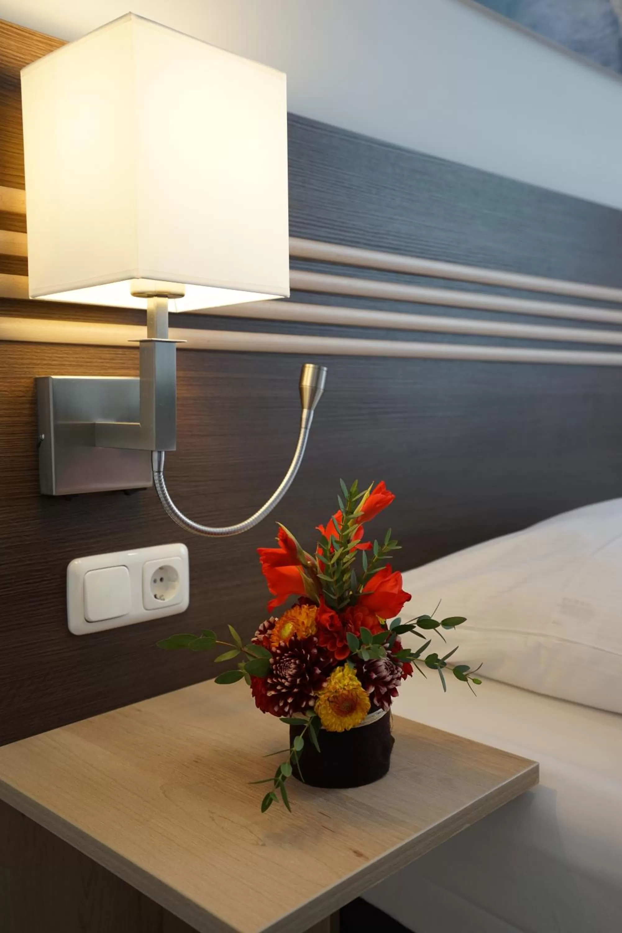 Bed in Ruhr Inn Hotel