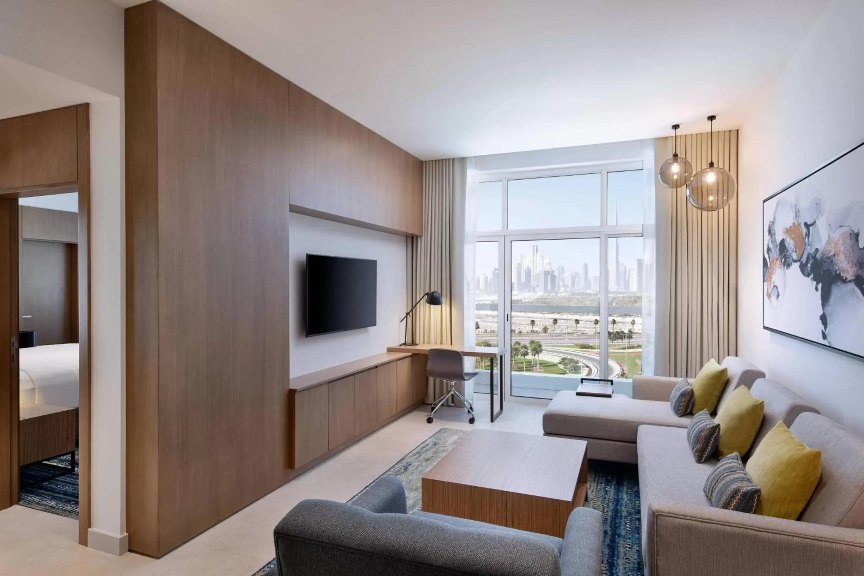 Bedroom, Seating Area in Residence Inn by Marriott Al Jaddaf