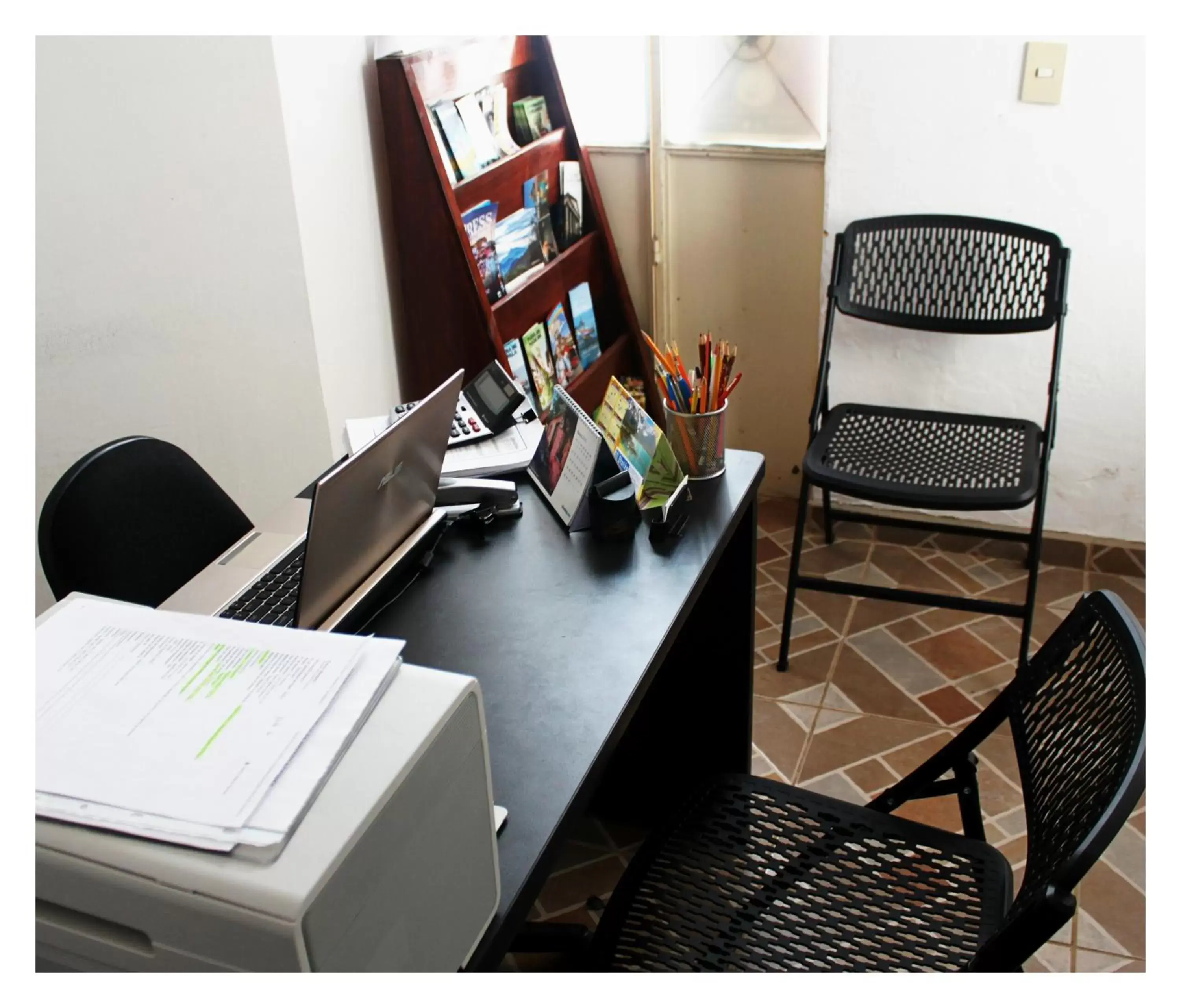 Lobby or reception in Hotel del Refugio Lobby or reception in Hotel del Refugio