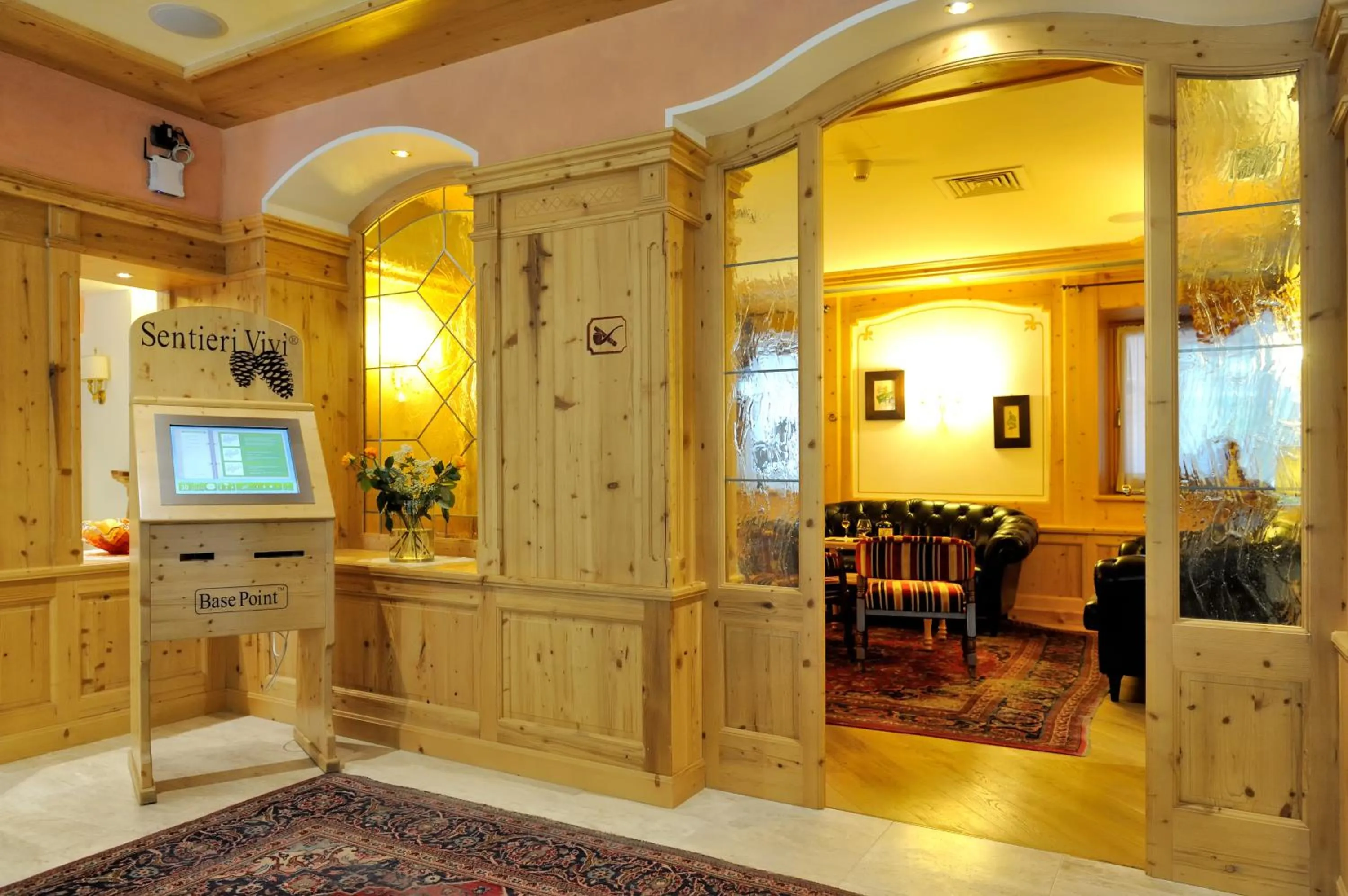 Communal lounge/ TV room in Boutique Hotel Diana