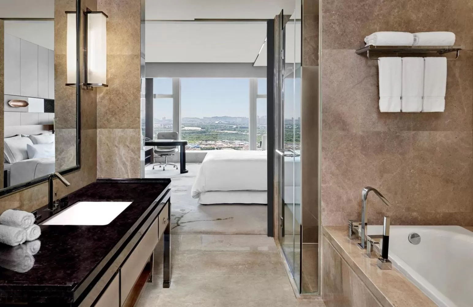 Property building, Bed in The Westin Pazhou