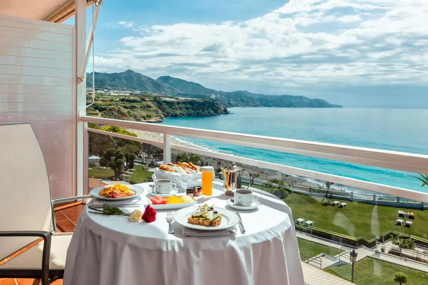 Sea view in Parador de Nerja