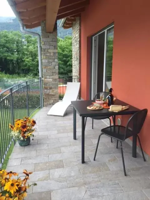 Balcony/Terrace in Residence Villa Paradiso