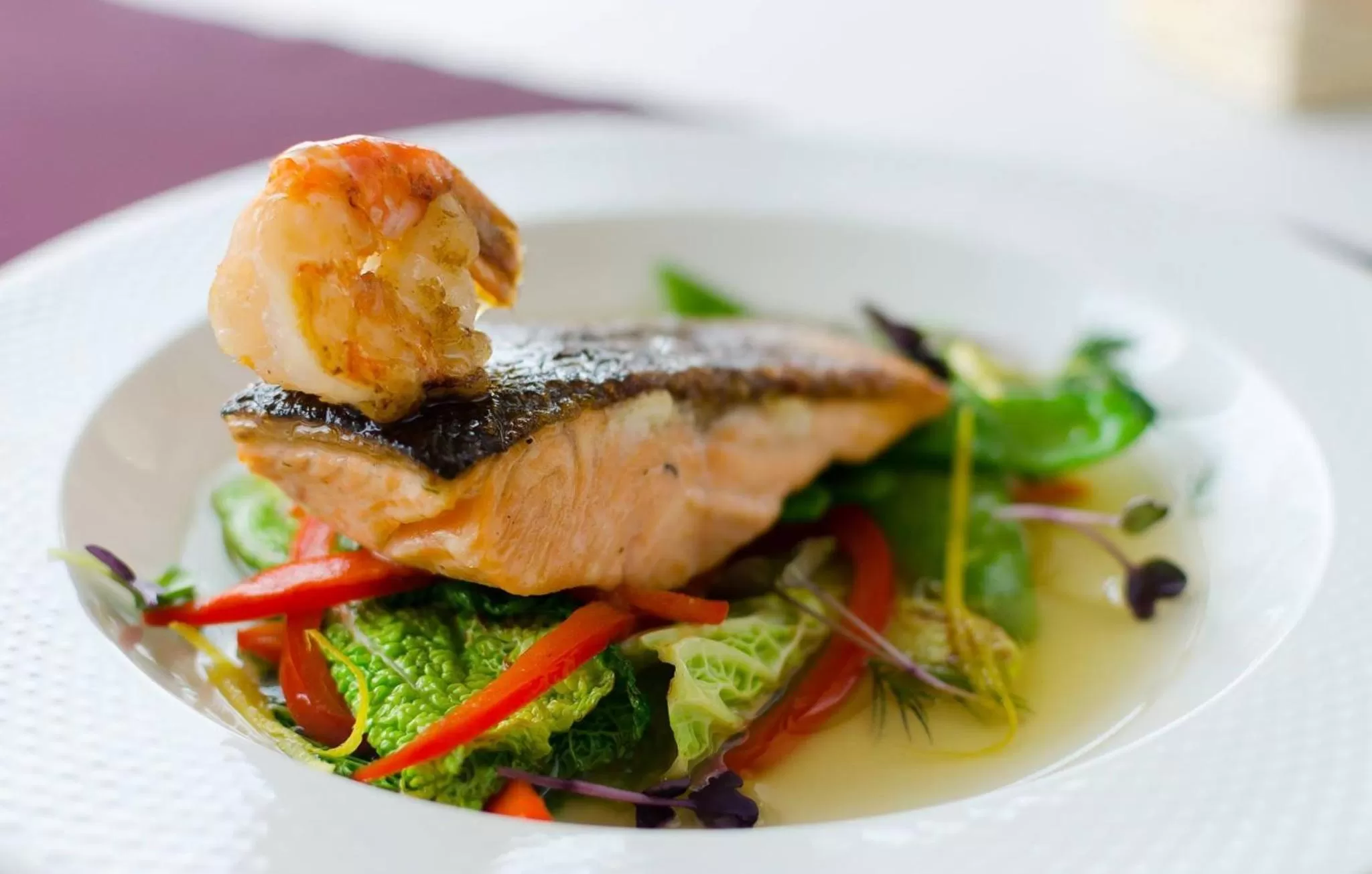 Food in Simbad Hotel & Bar Superior