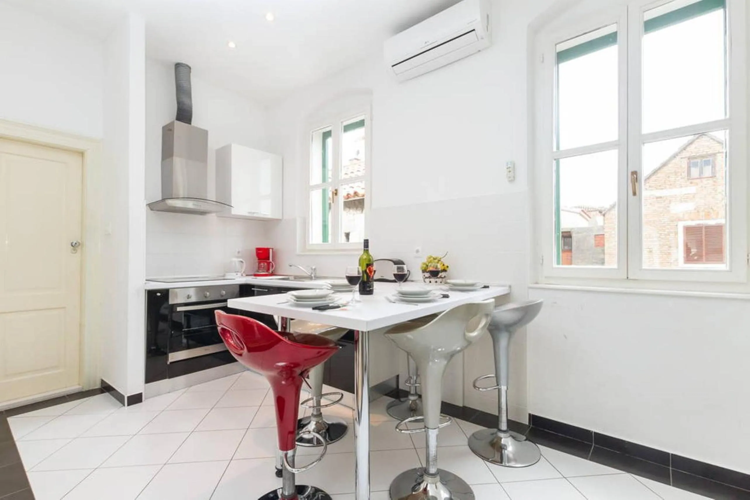 Kitchen or kitchenette in Apartment Central Old town with private indoor garage parking