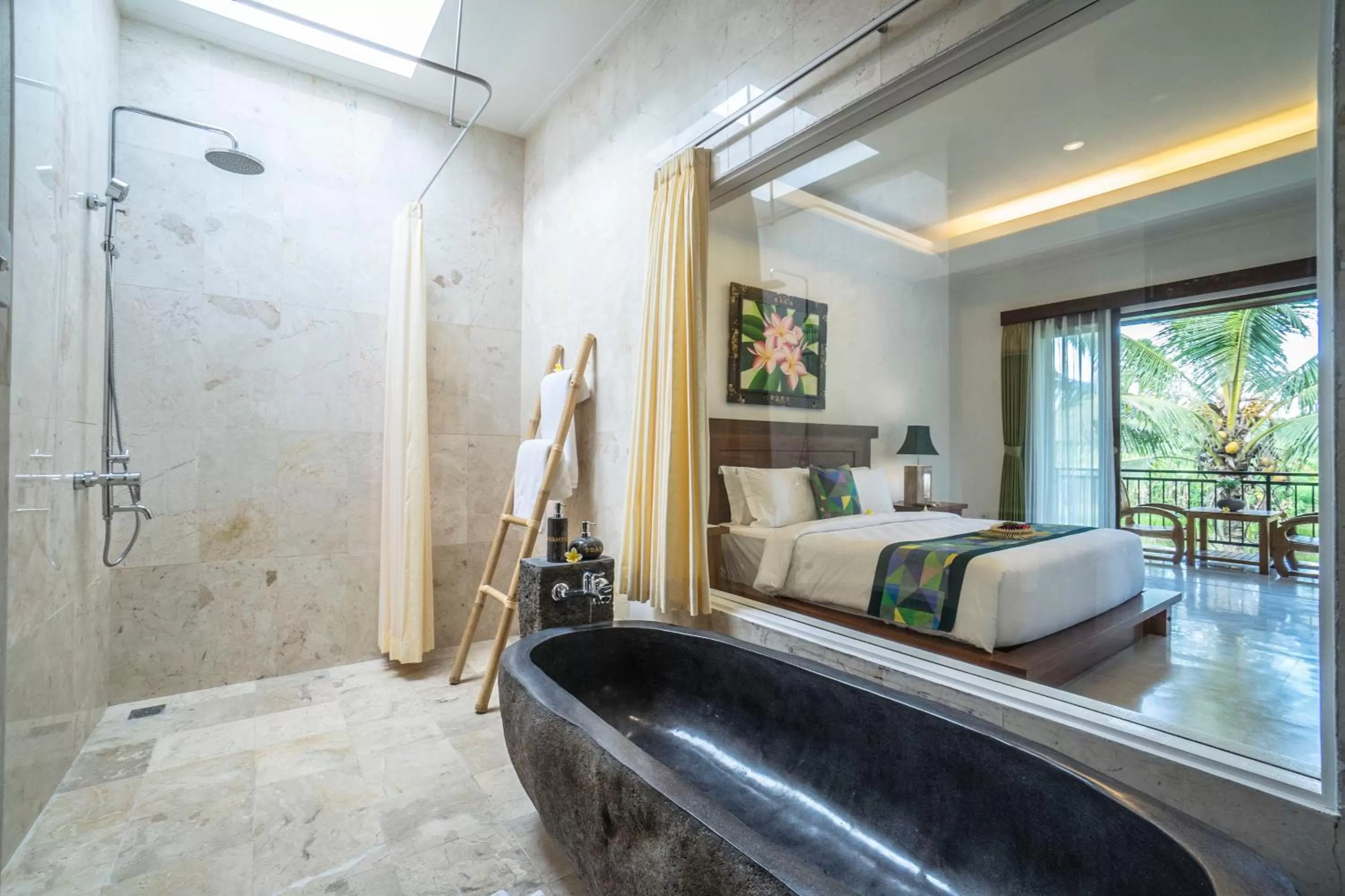 Bathroom in Gita Maha Ubud Hotel by Mahaputra-CHSE Certified