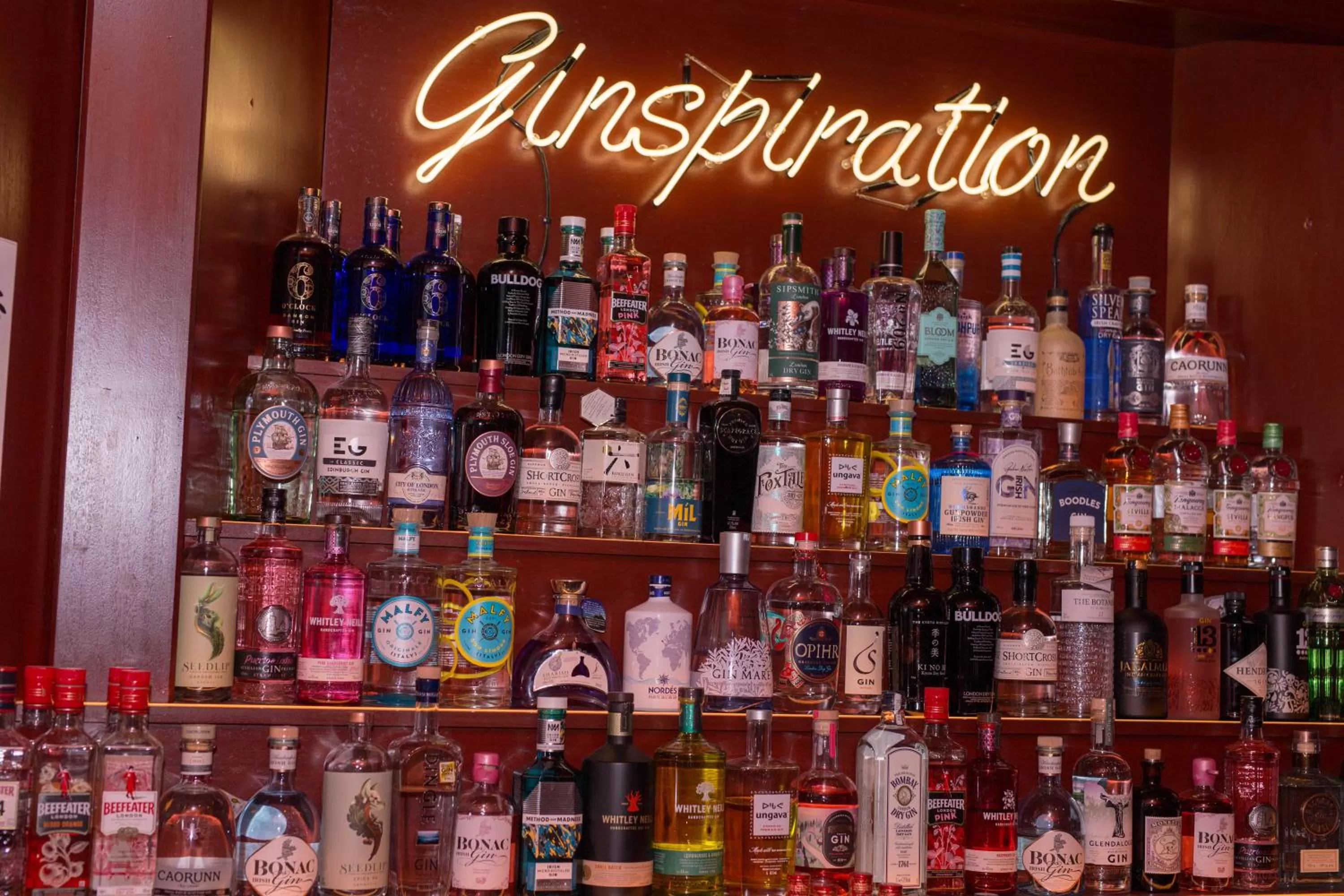 Lounge or bar in The Strand Hotel, the former residence of Oscar Wilde