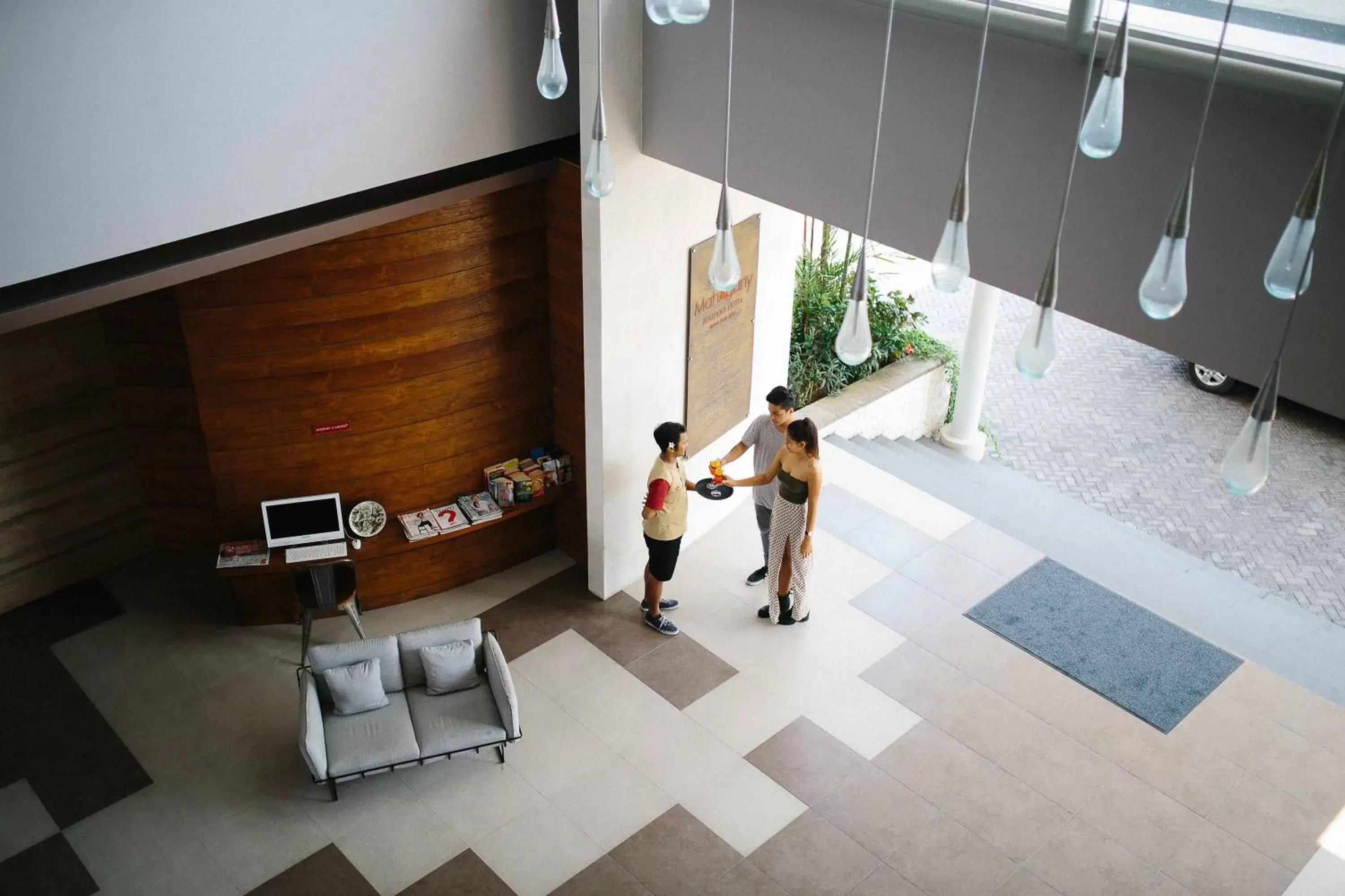 Lobby or reception in Mahogany Hotel