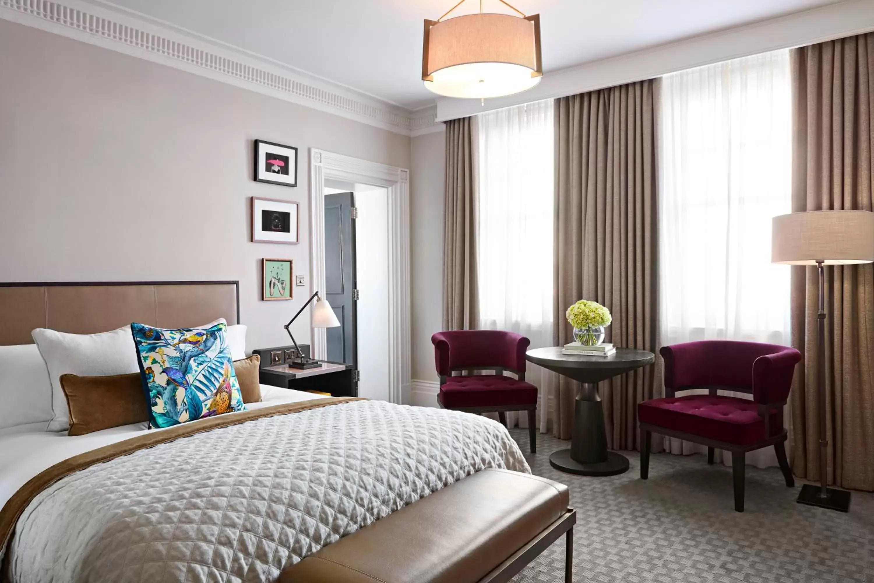 Bedroom in Kimpton - Fitzroy London, an IHG Hotel