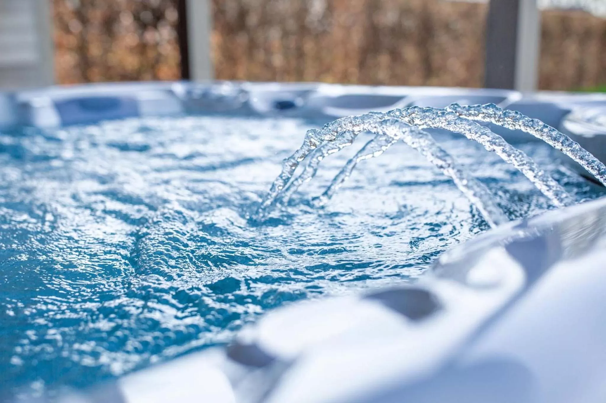 Hot Tub, Winter in Casa Cava B&B