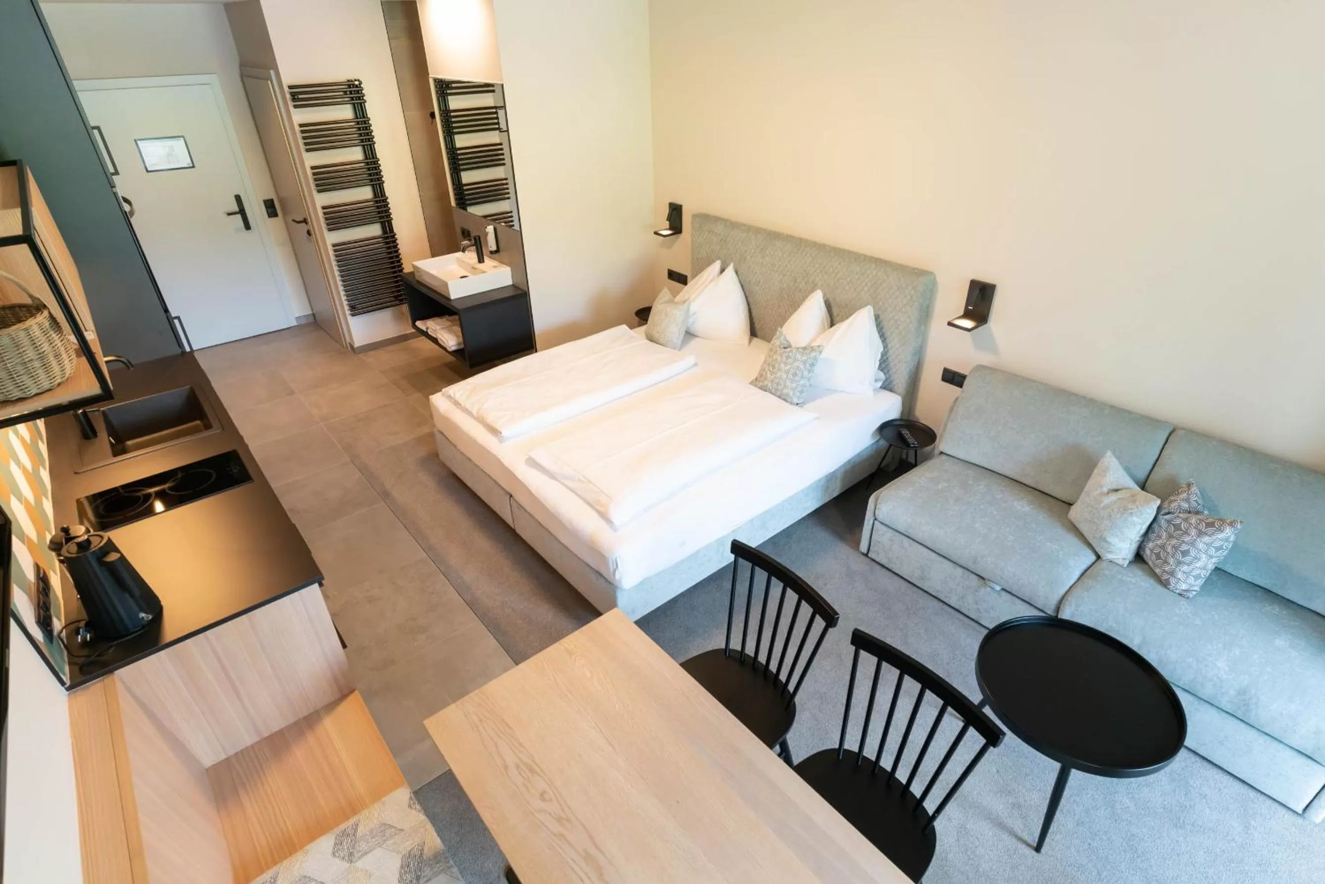 Bed in Apart & Suiten Hotel WEIDEN