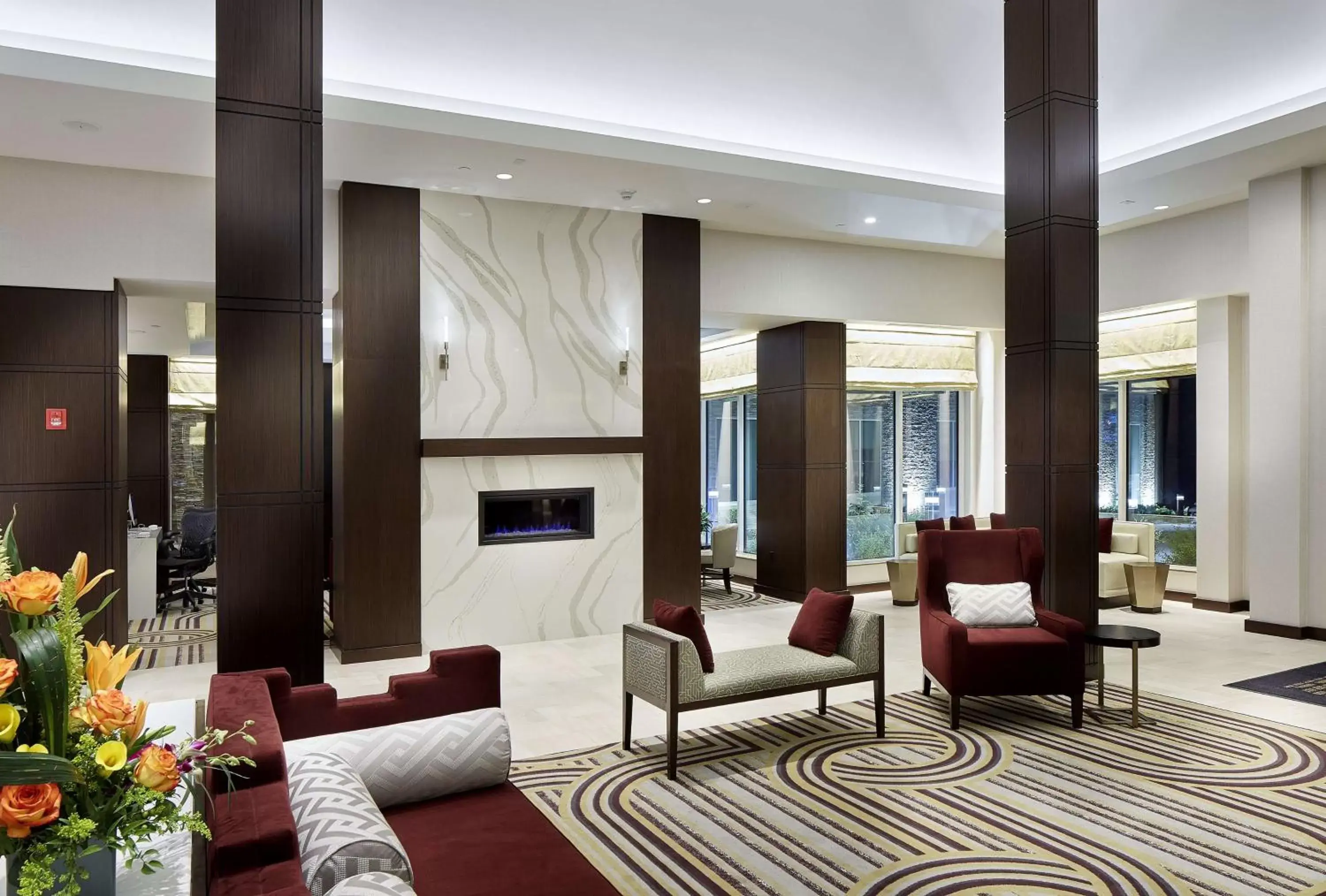 Lobby or reception in Hilton Garden Inn Roslyn