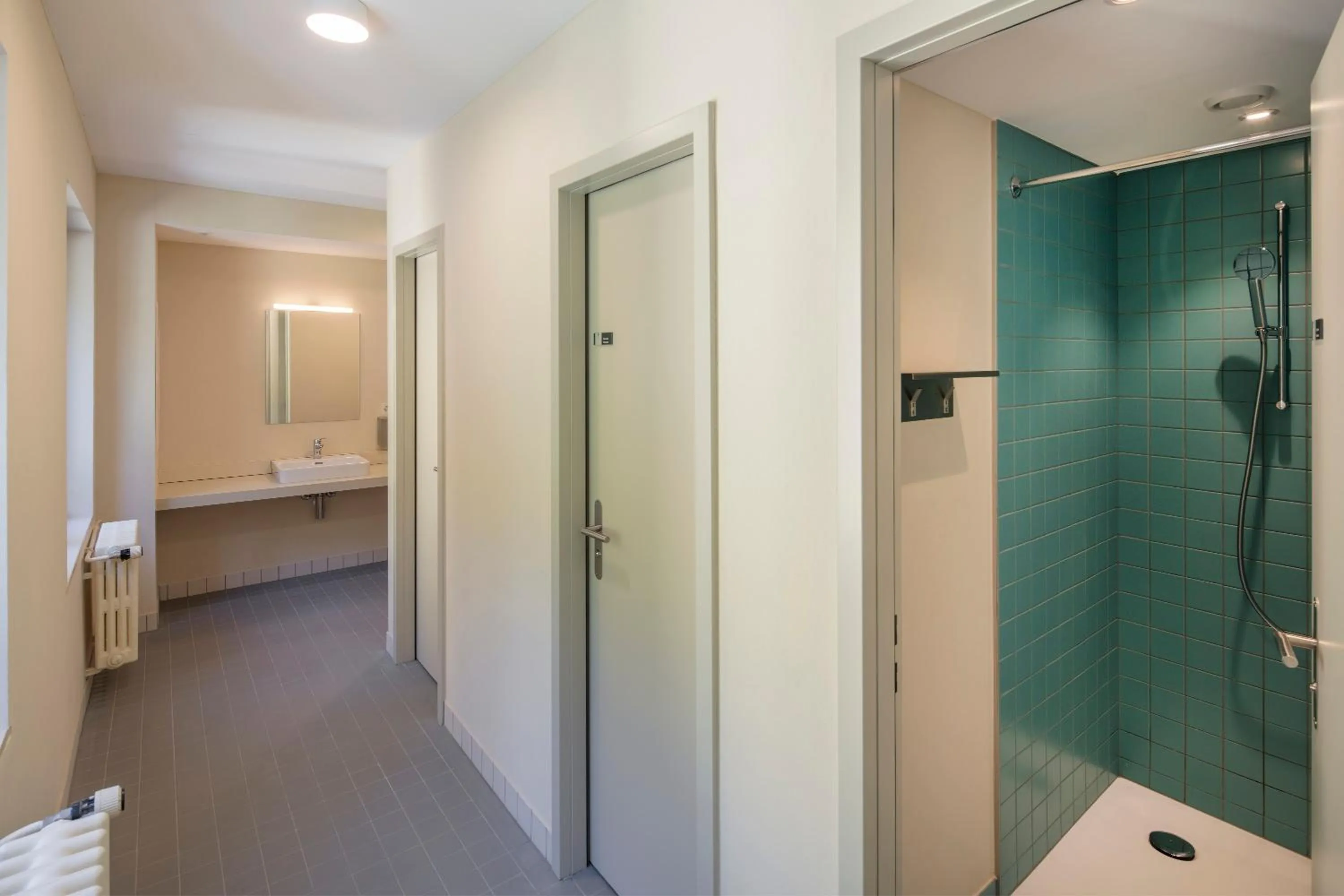 Bathroom in Crans-Montana Youth Hostel