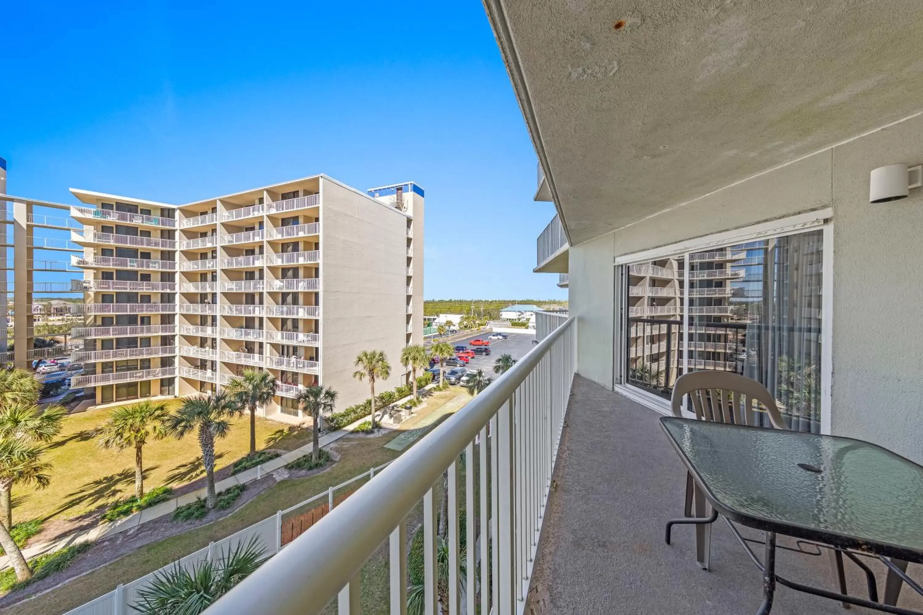 Balcony/Terrace in Tradewinds Unit 406