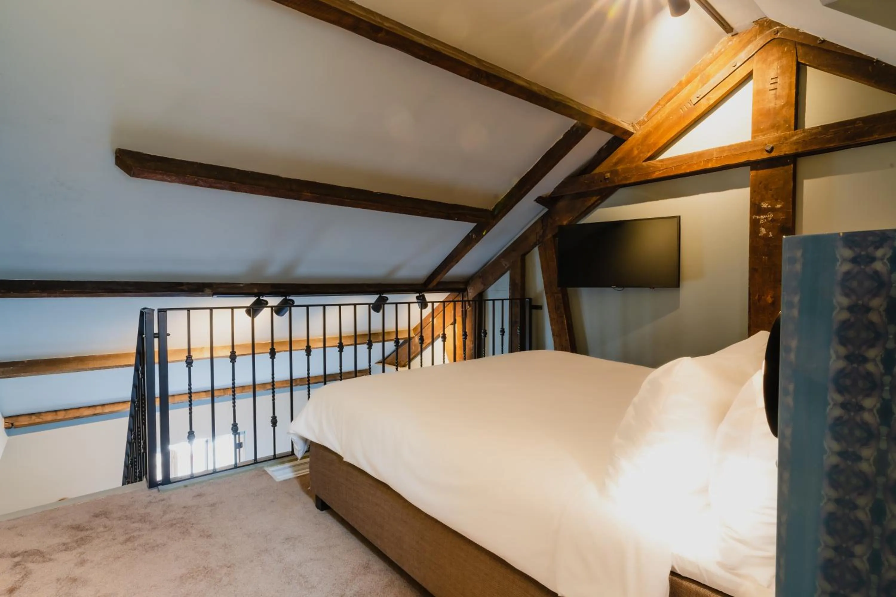 Bed in Hotel Monastère Maastricht