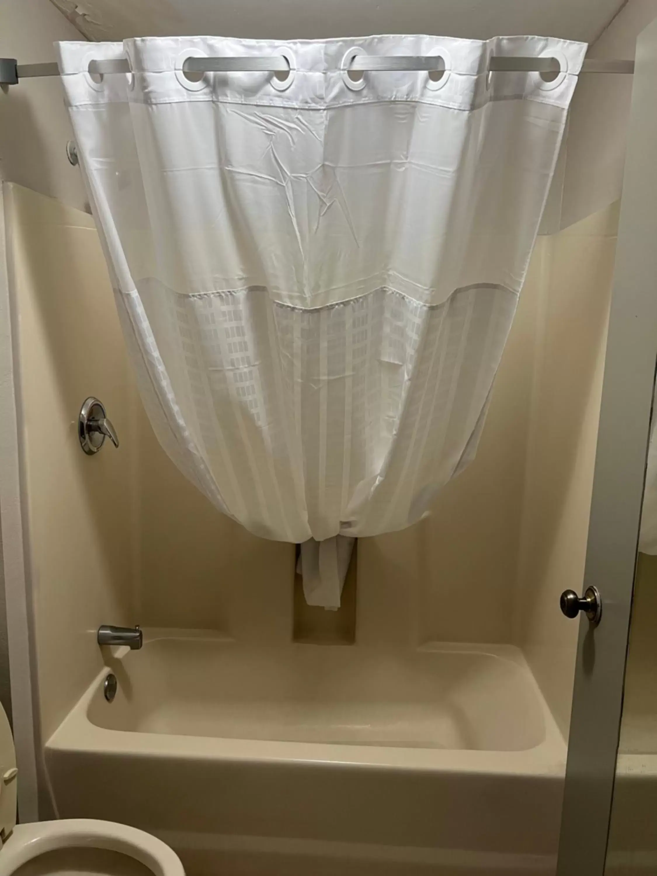 Shower, Bathroom in Days Inn by Wyndham North Columbia Ft. Jackson