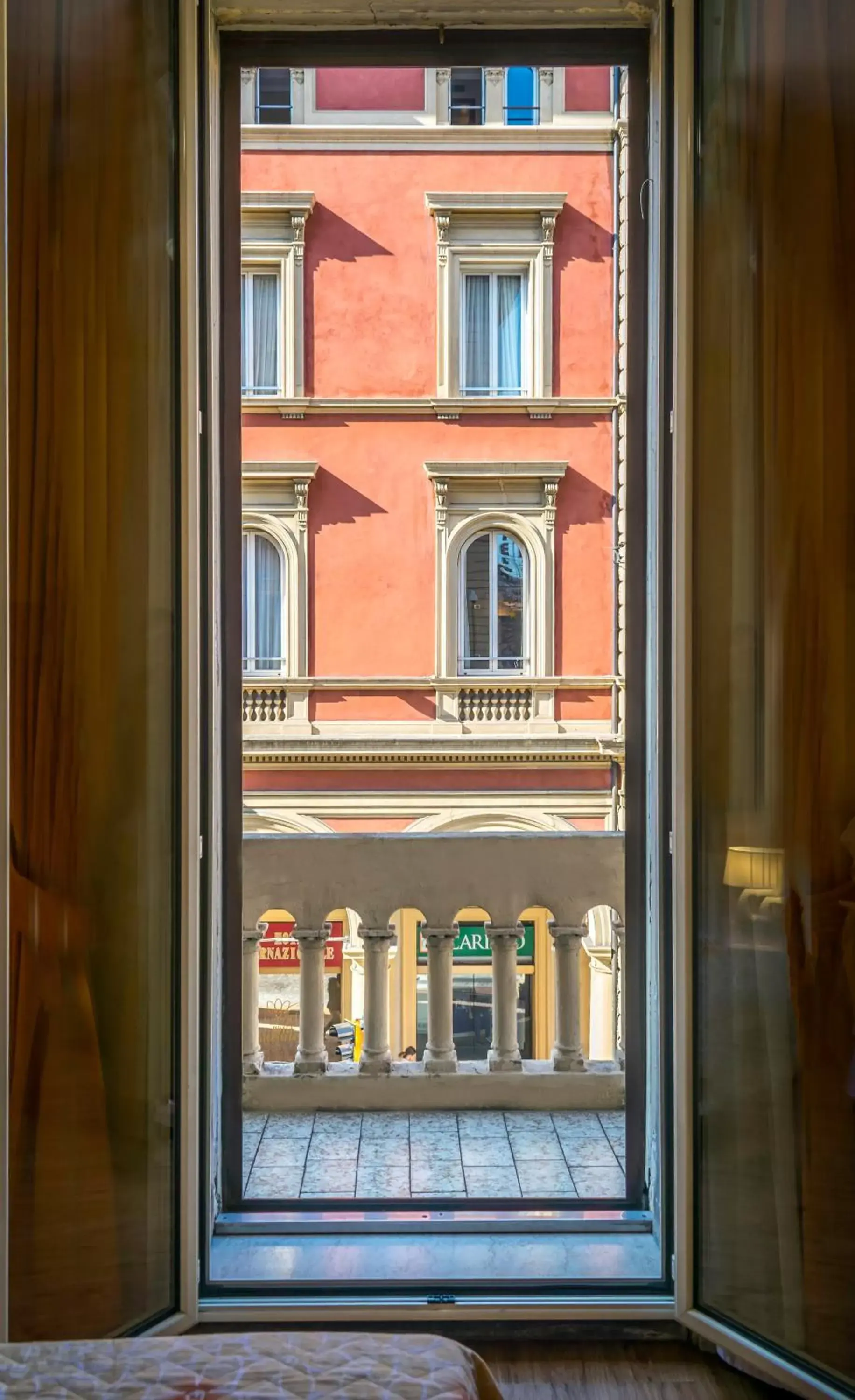 Street view in Hotel Donatello