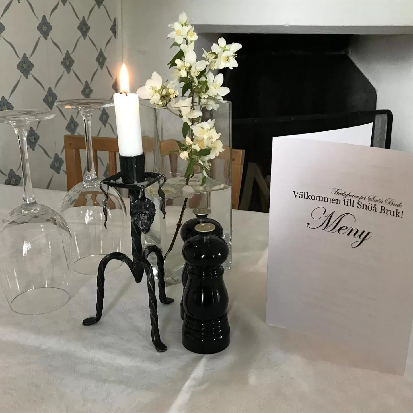 Restaurant/places to eat in Snöå Bruk Hotell och konferens