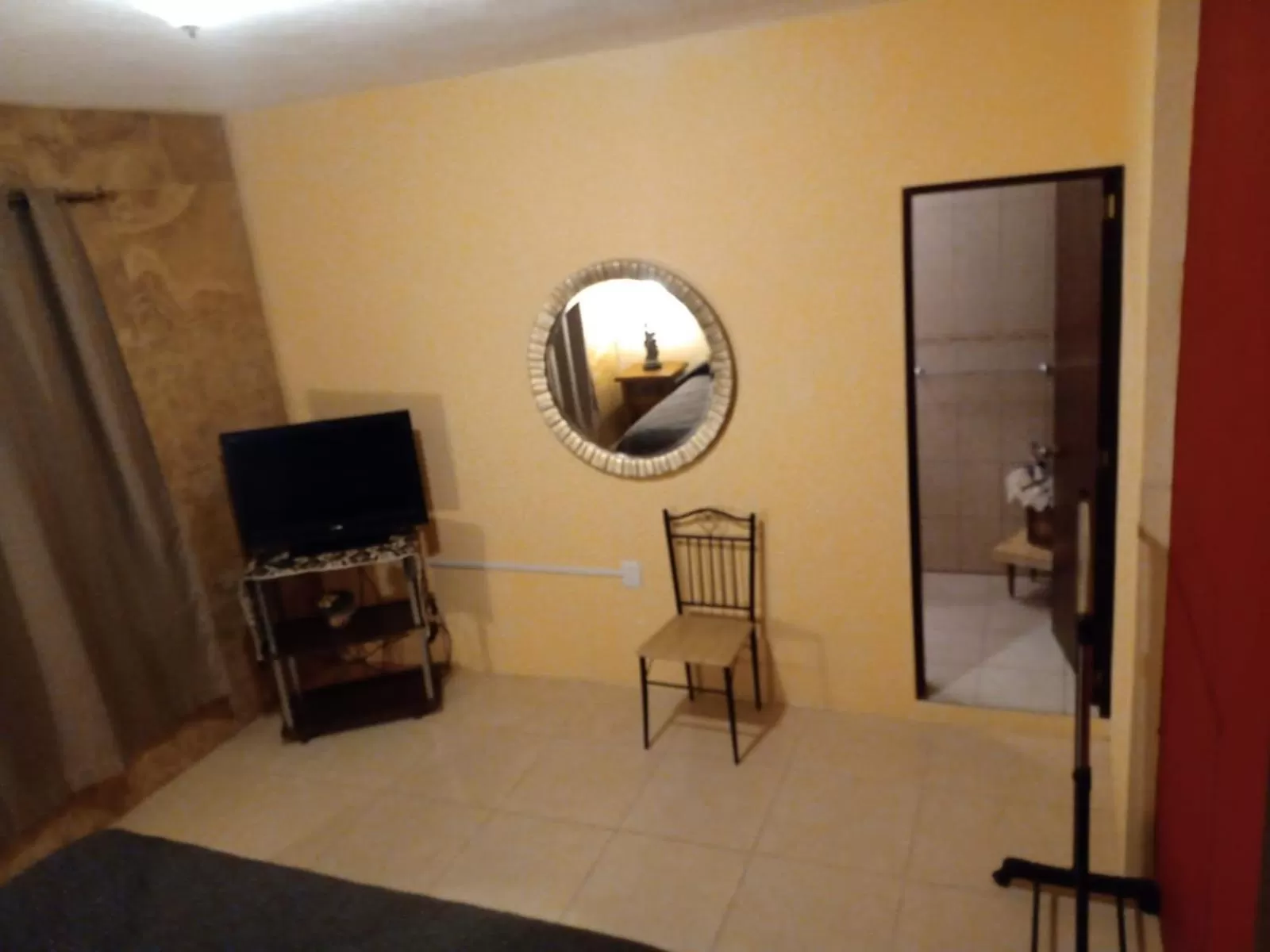 TV/Entertainment Center in La Casa Rosa Guanajuato