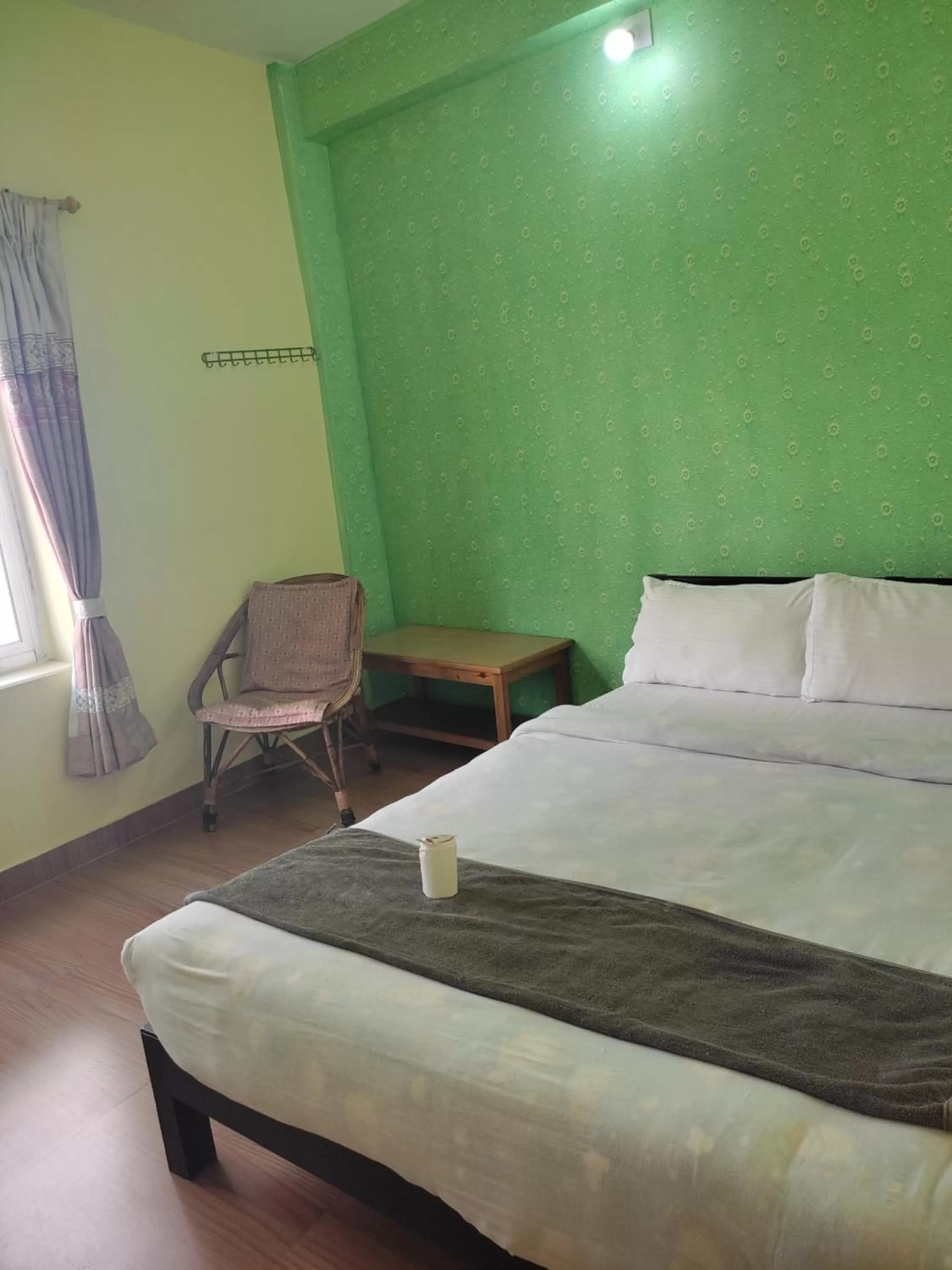 Bed in Hotel Green Hill View